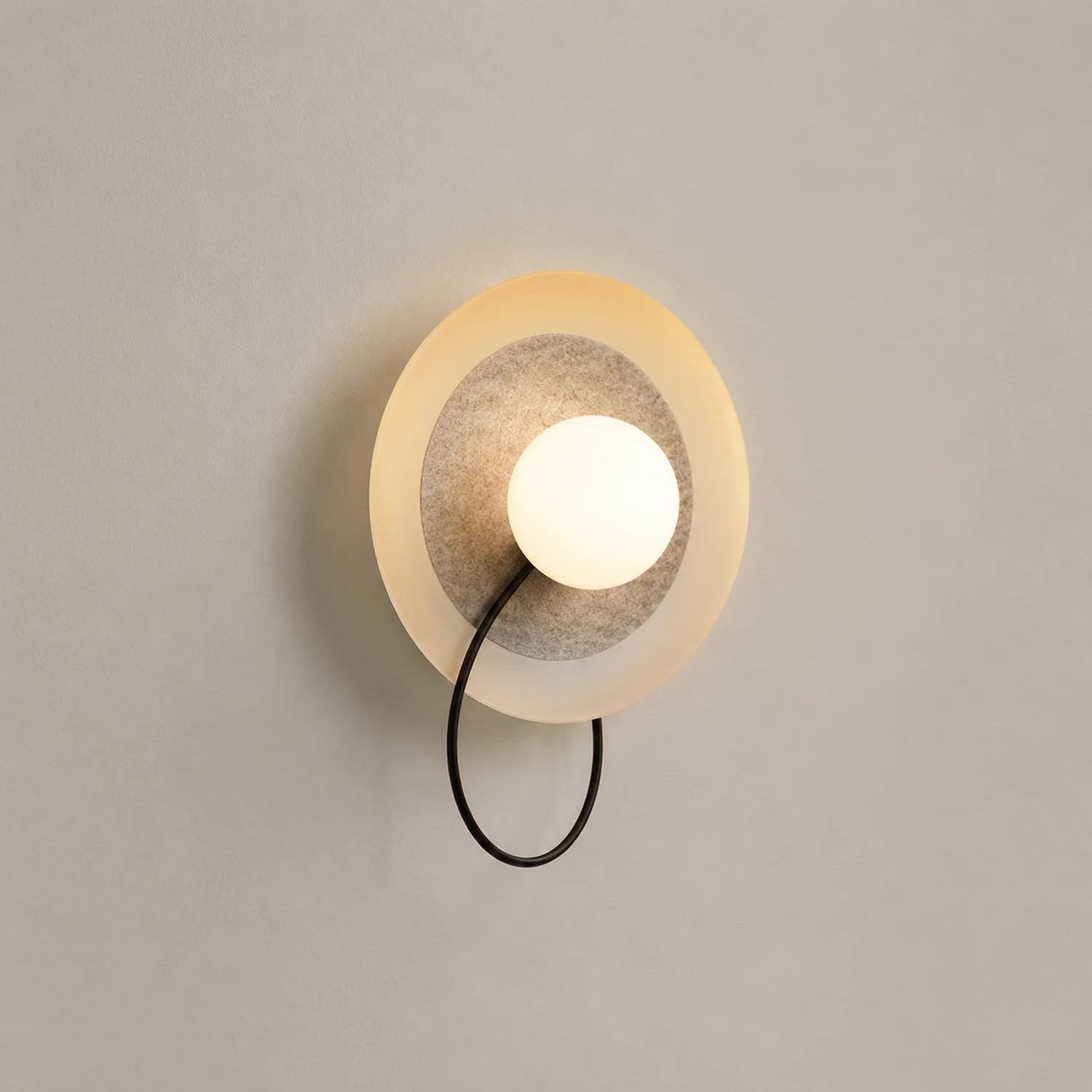 Modern Round Adjustable Wall Scones - Lumpaz