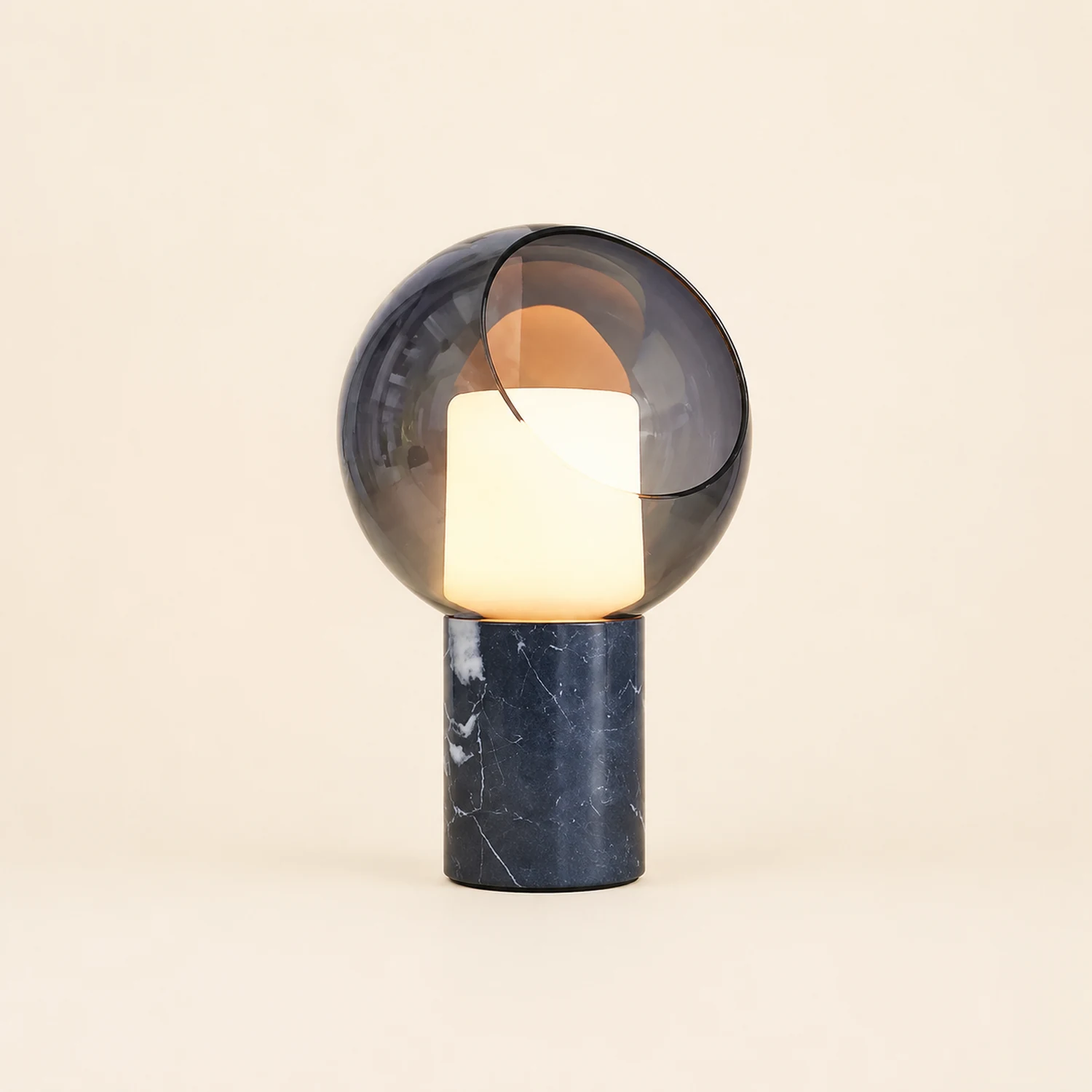 Postmodern Marble Glass Table Lamp - Lumpaz