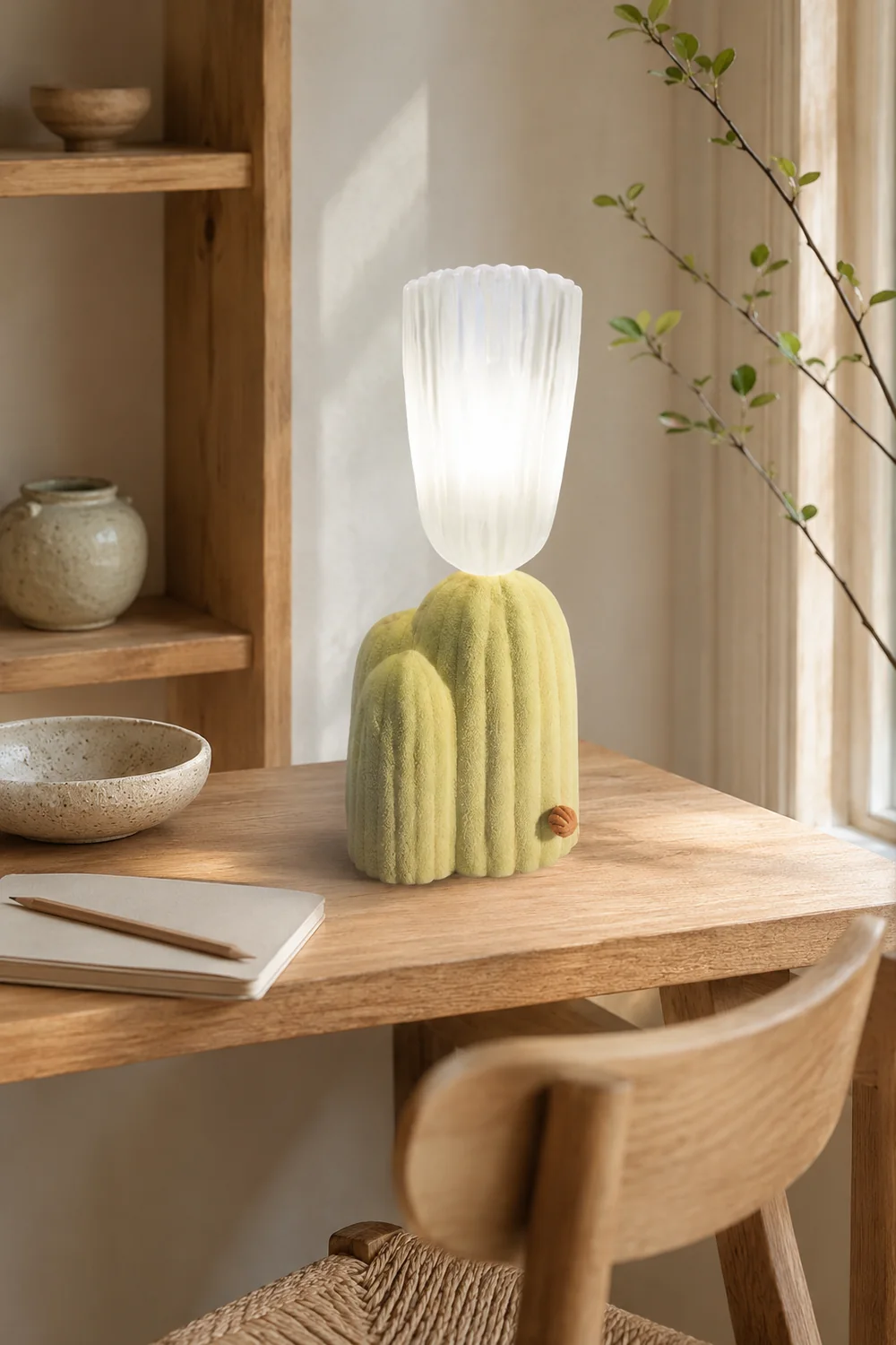 Creative Green Cactus Table Lamp - Lumpaz