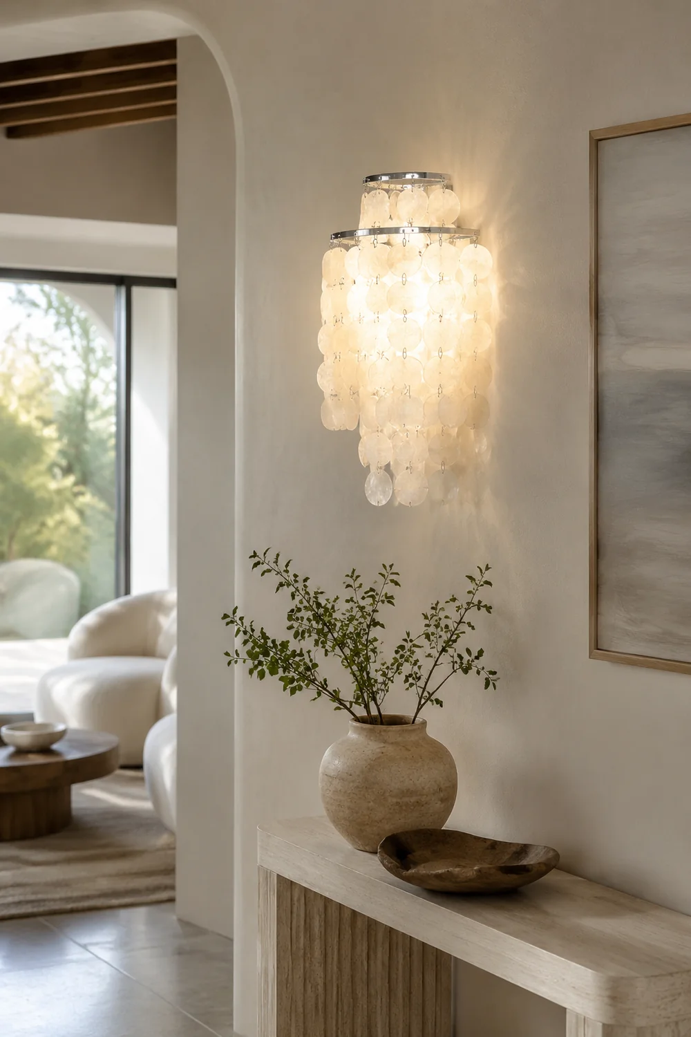 Nordic Modern Minimalist Silver Wall Lamp - Lumpaz