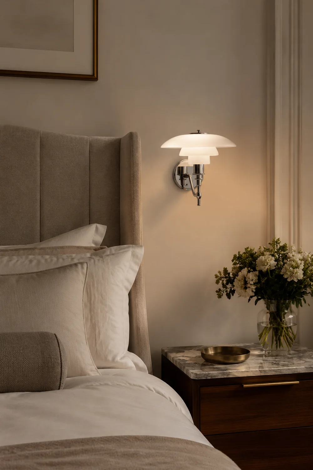 Nordic Modern Simple Wall Light White Wall Lamp - Lumpaz