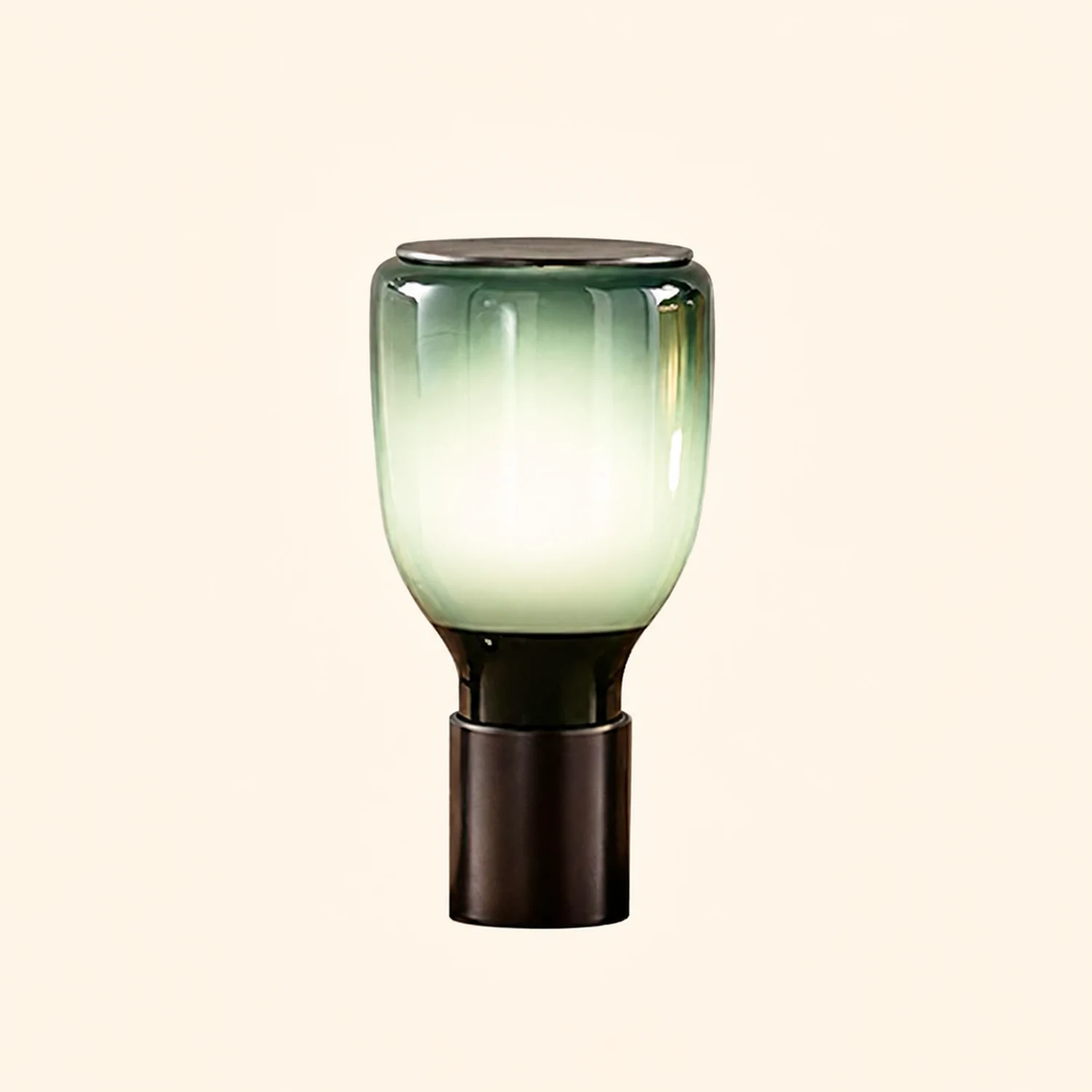 Colorful Bottle Glass Table Lamp - Lumpaz