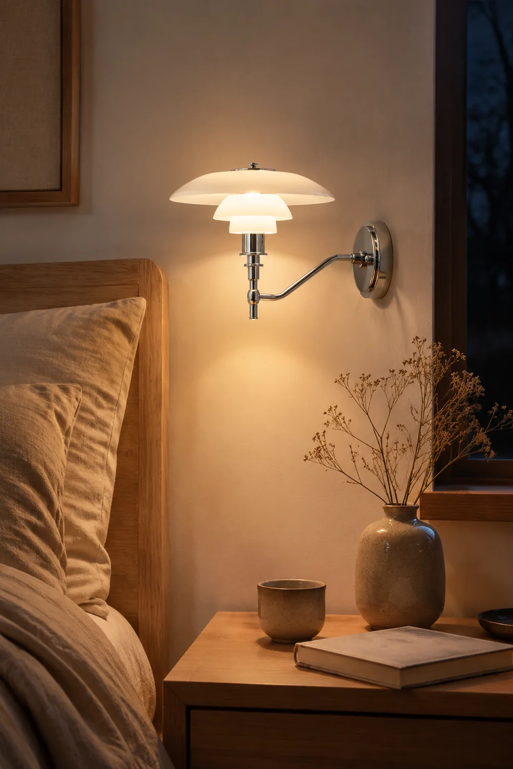 Nordic Modern Simple Wall Light White Wall Lamp - Lumpaz