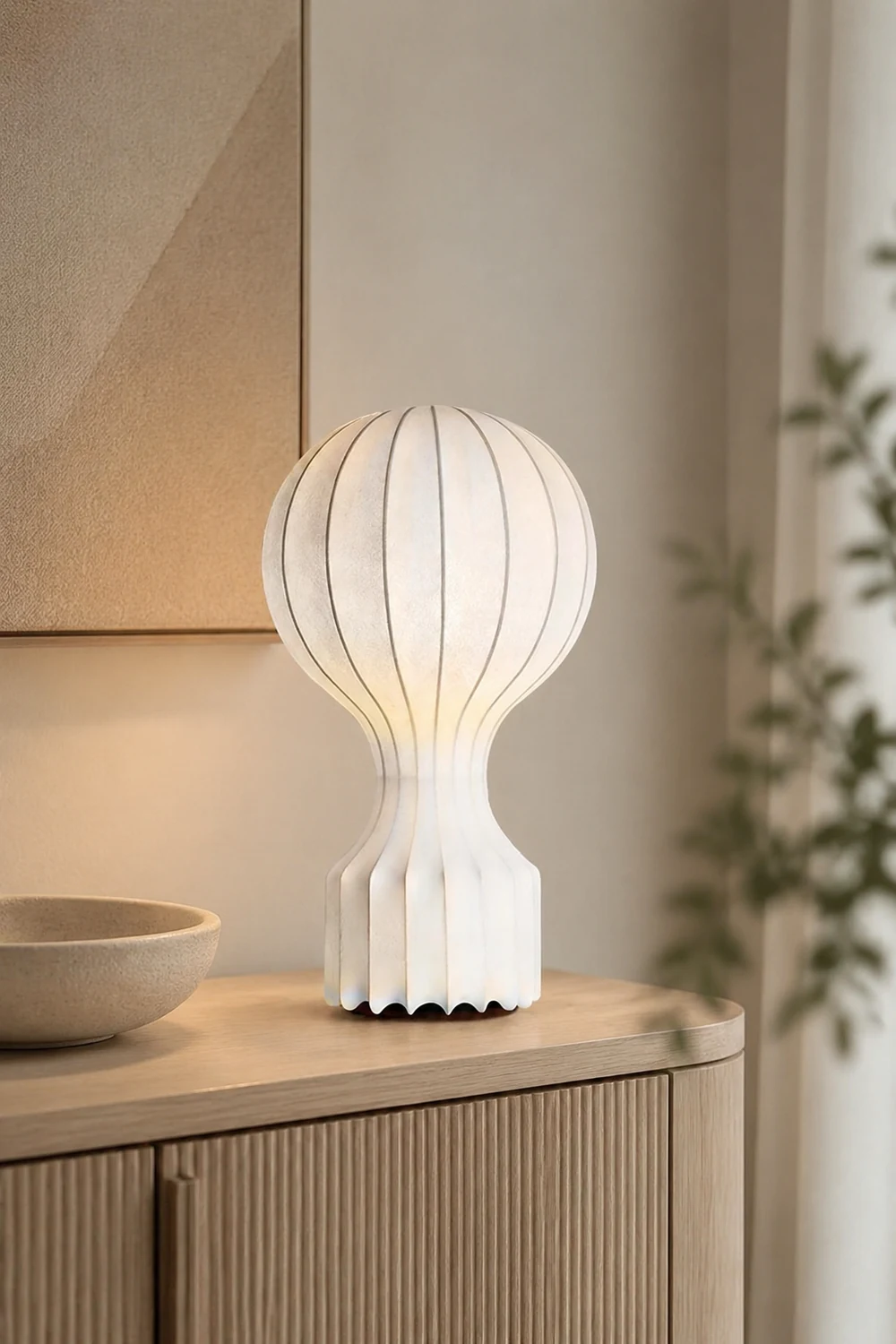 Vintage Fabric Gatto Table lamp - Lumpaz