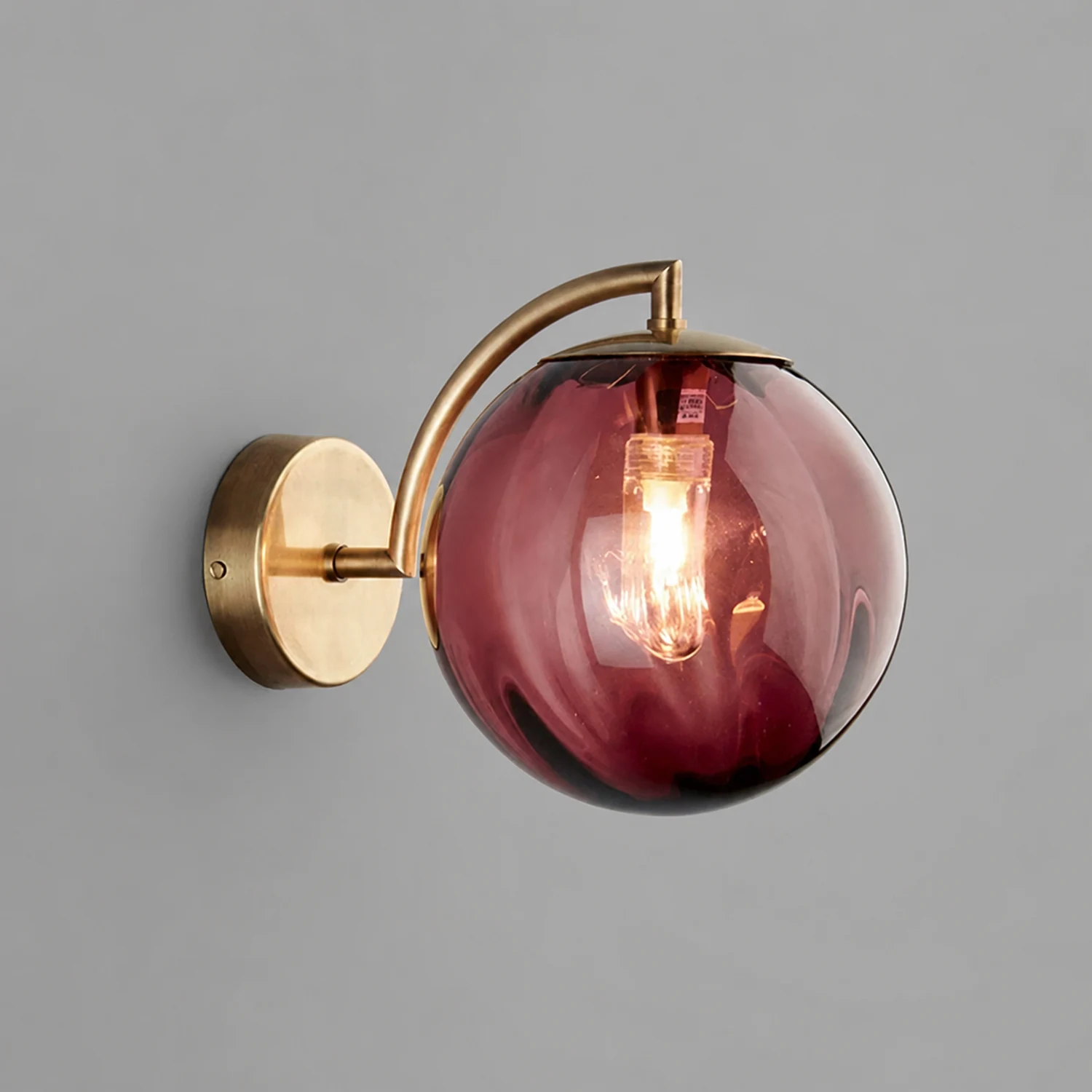 Multicolor Glass Home Decor Wall Lamp - Lumpaz