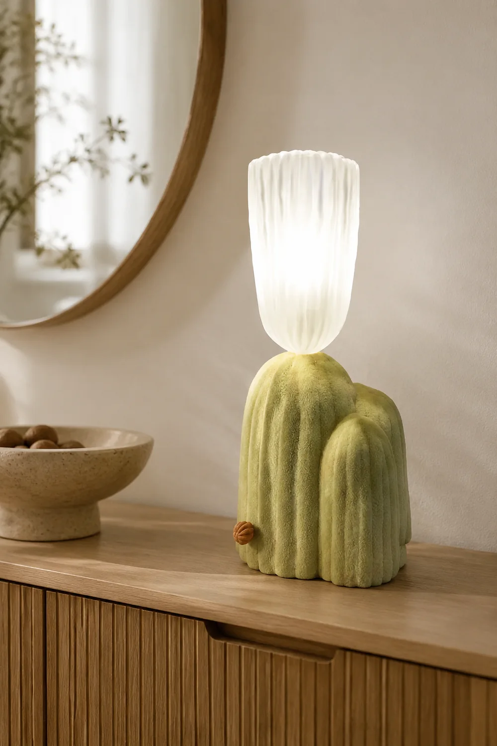 Creative Green Cactus Table Lamp - Lumpaz