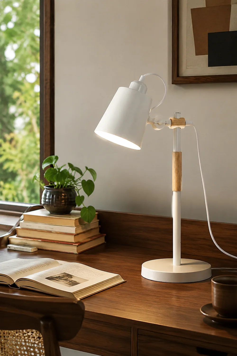 LED Modern Nordic Simple Bedroom Table Lamp - Lumpaz