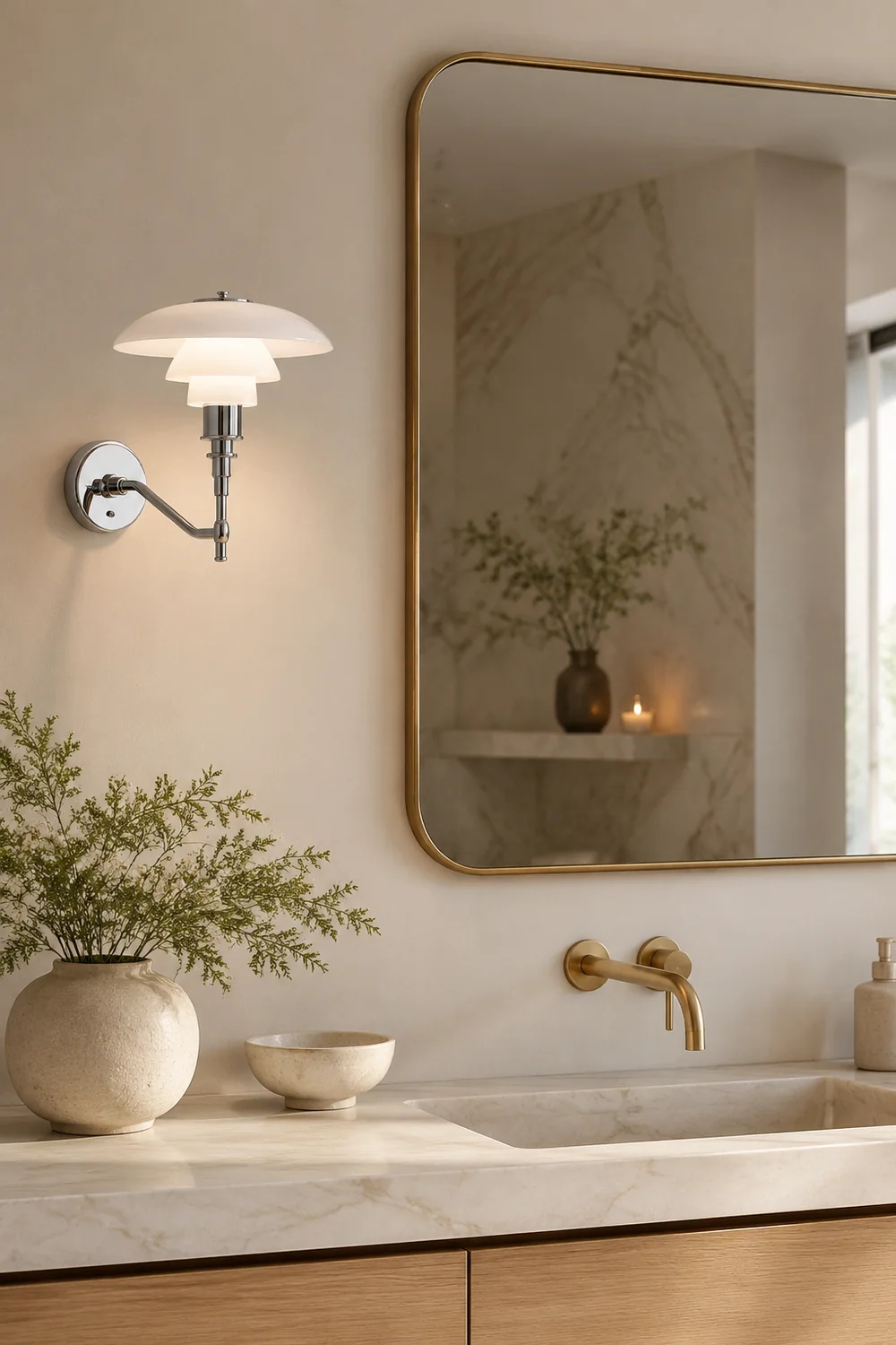 Nordic Modern Simple Wall Light White Wall Lamp - Lumpaz