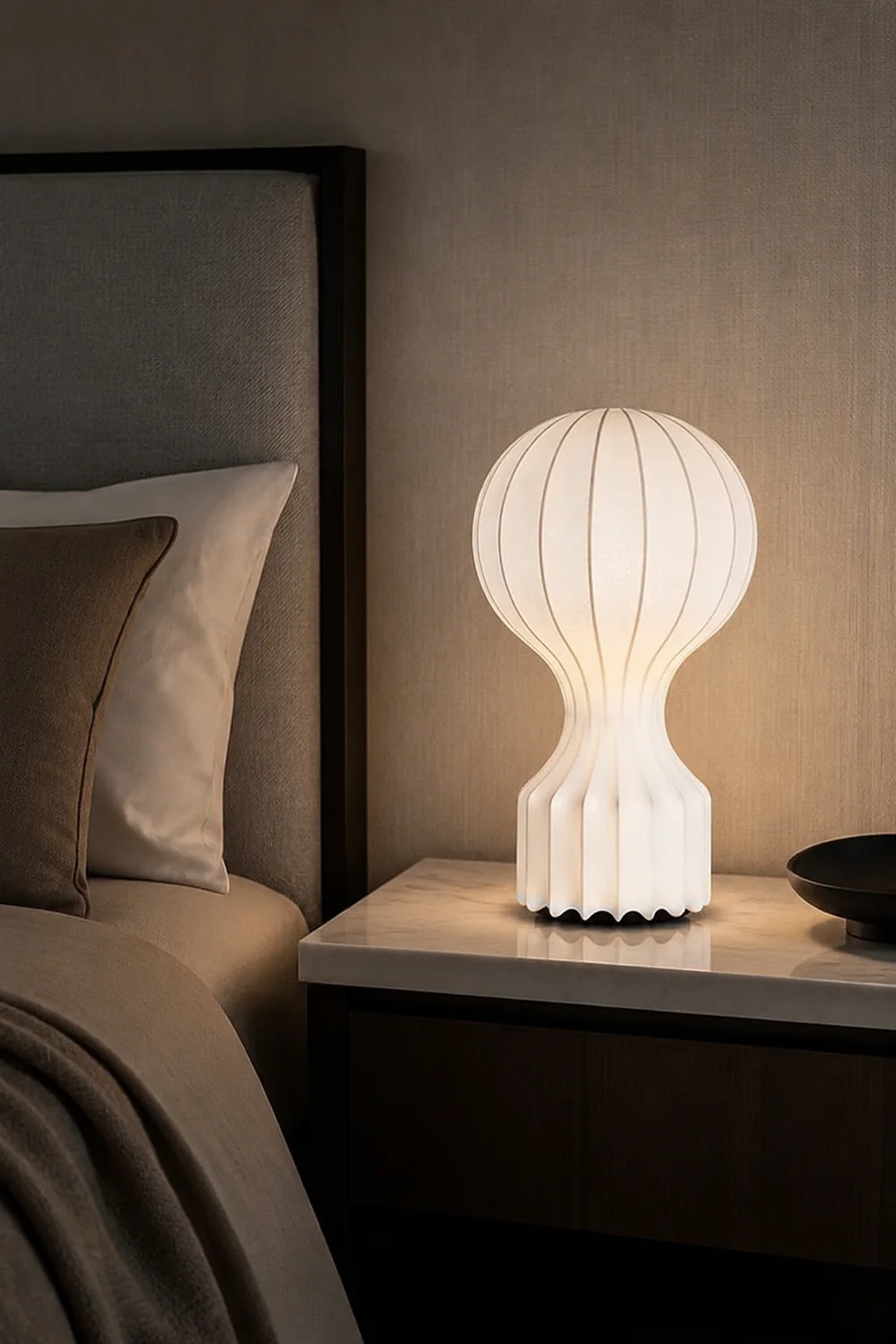 Vintage Fabric Gatto Table lamp - Lumpaz