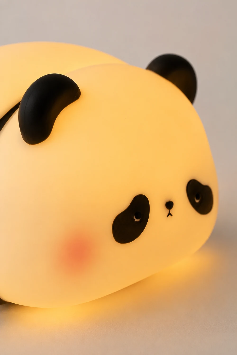 Panda Led Silicone Bedroom Night Light Table Lamp - Lumpaz