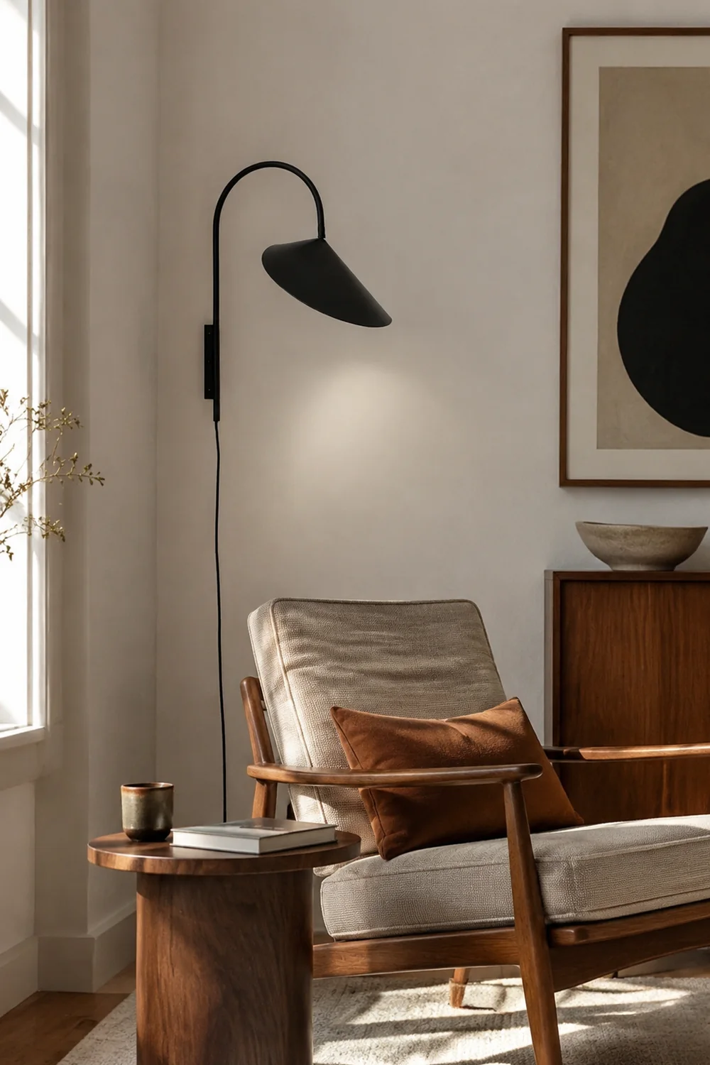 Modern Arum Creative  Wall Lamp For Bedroom - Lumpaz