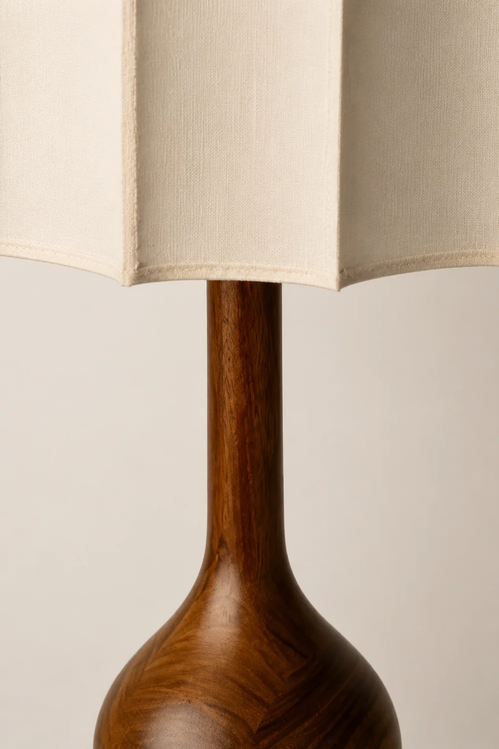 Wabi Sabi Designer Wood Table Lamp - Lumpaz