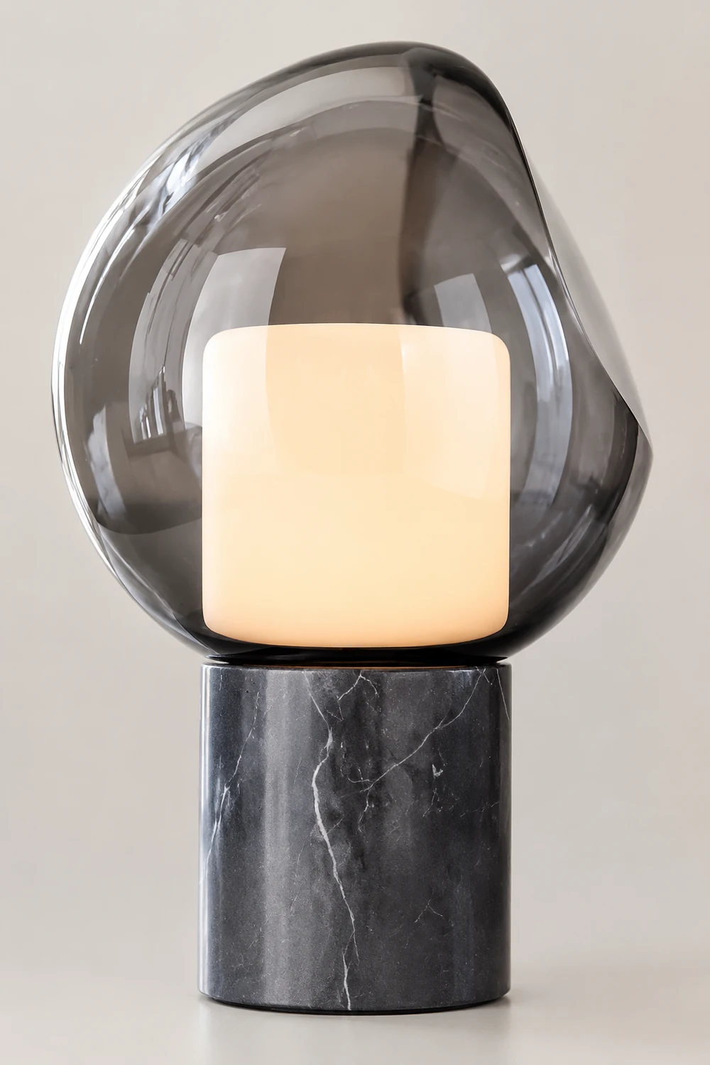 Postmodern Marble Glass Table Lamp - Lumpaz