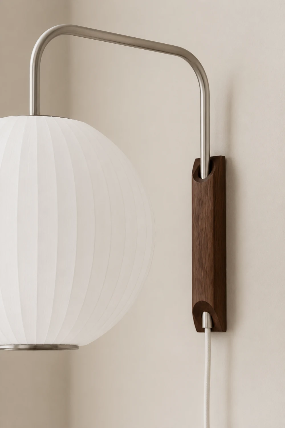 Wabi-sabi Silk Wall Lamp - Lumpaz