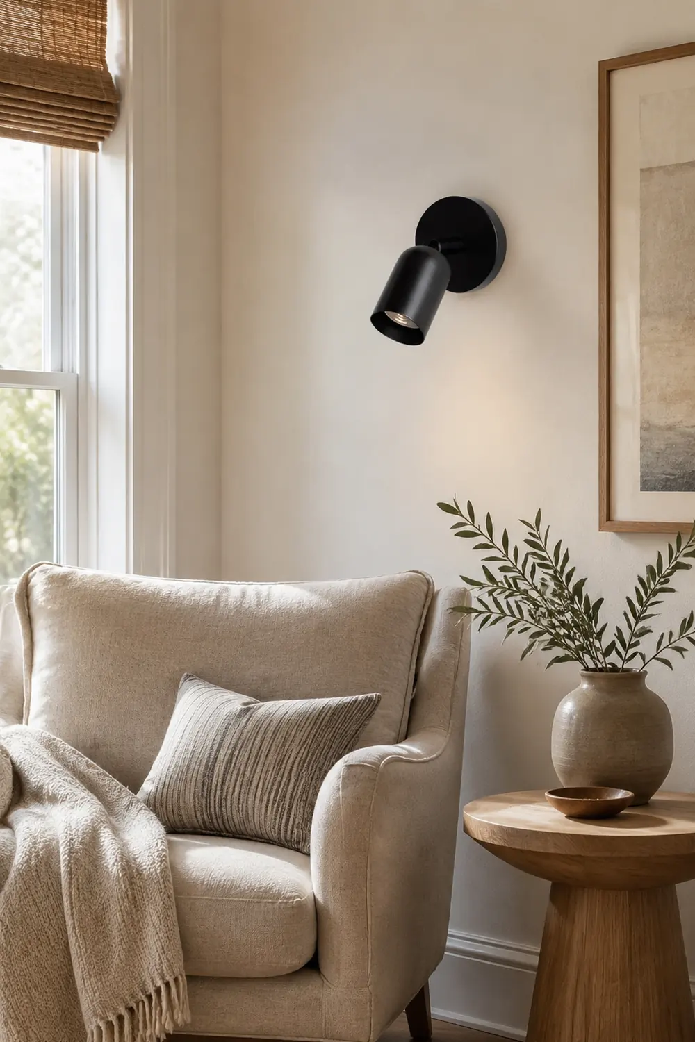Simple Decorative Metal Living Room Wall Light - Lumpaz