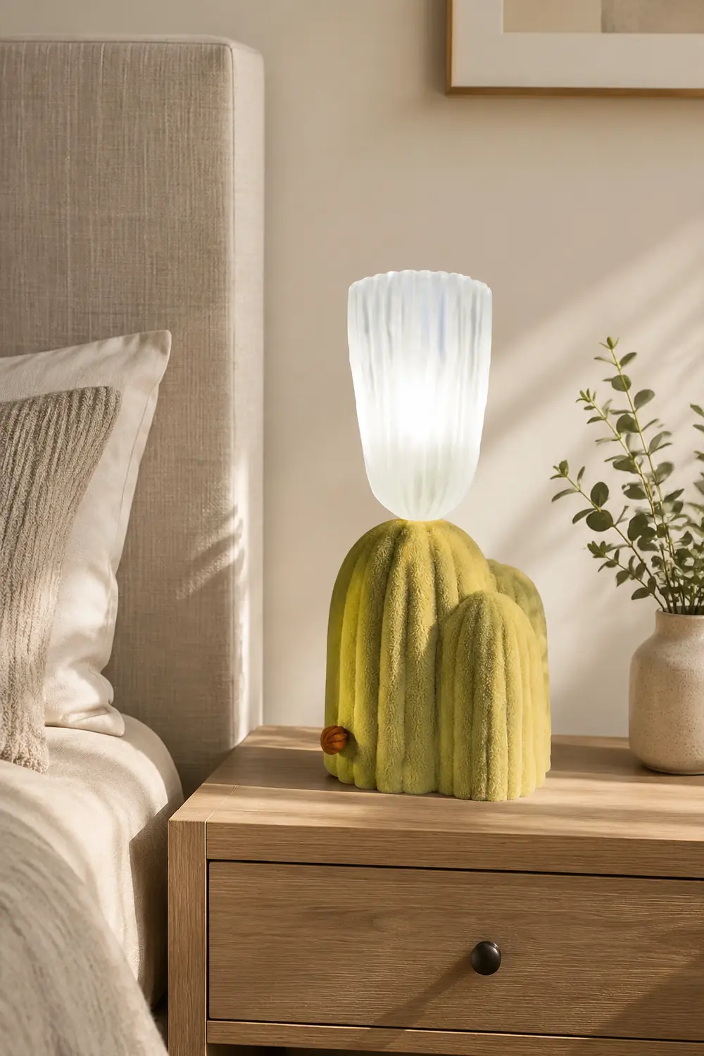 Creative Green Cactus Table Lamp - Lumpaz