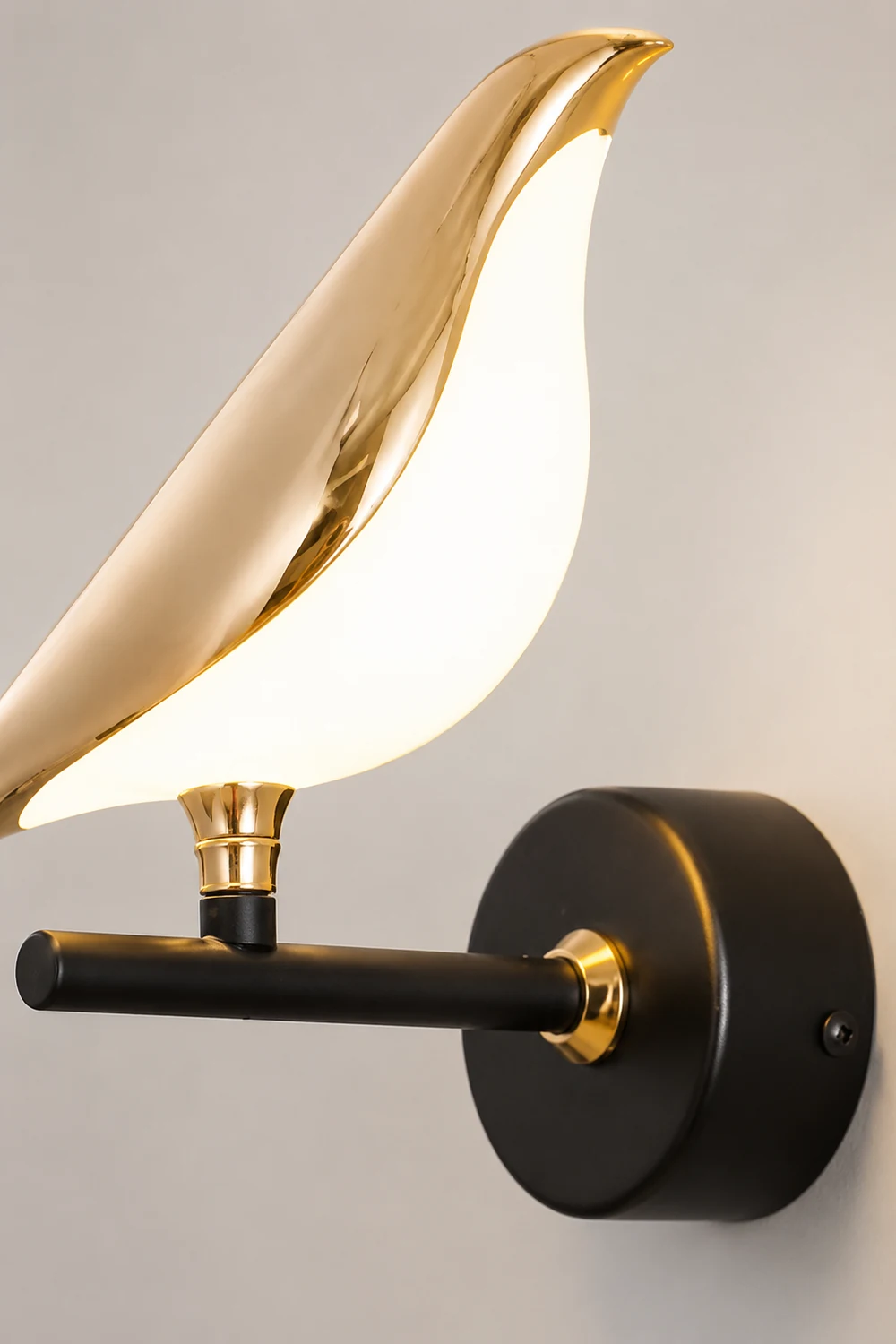Modern Simple Art Design Bird Wall Lamp - Lumpaz