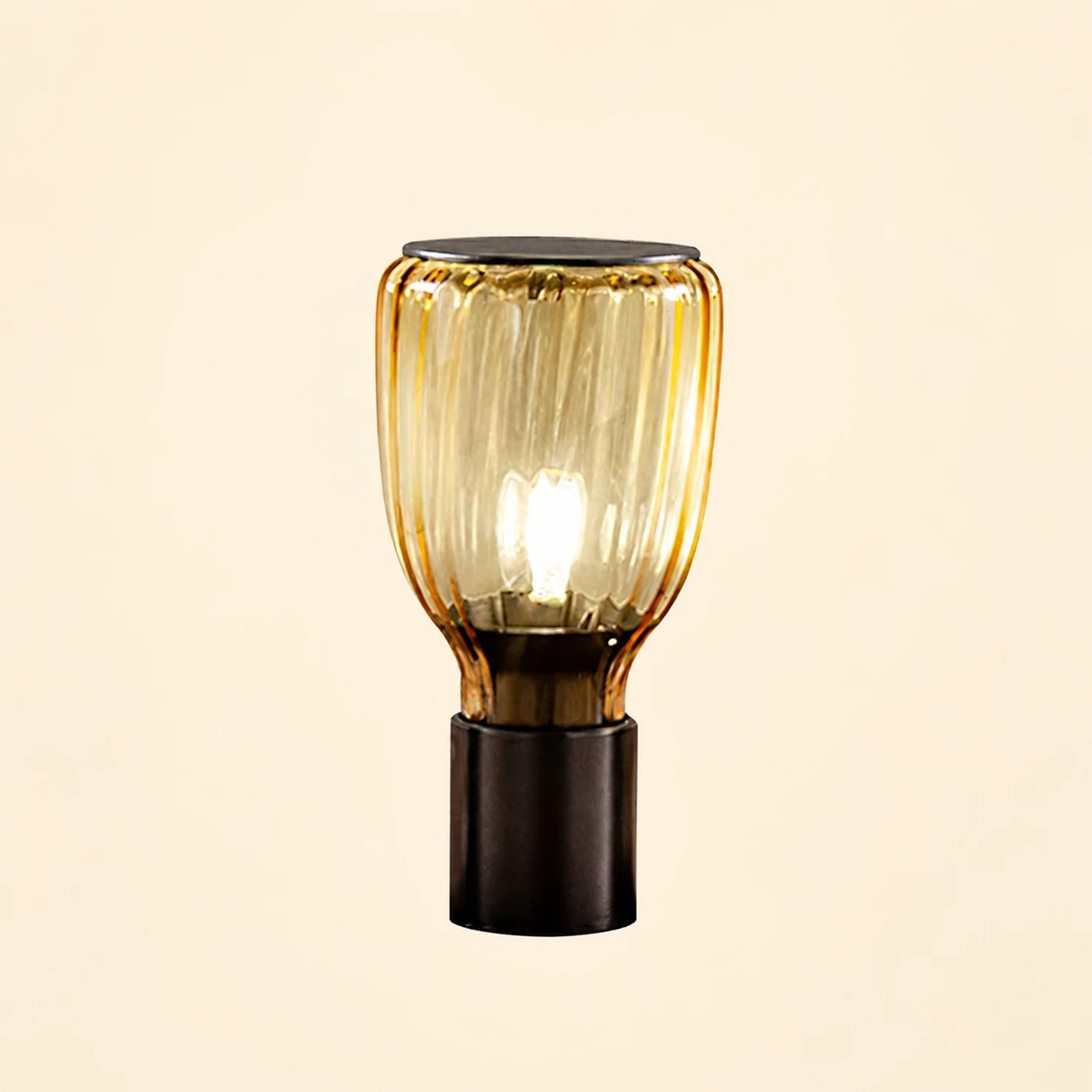 Colorful Bottle Glass Table Lamp - Lumpaz