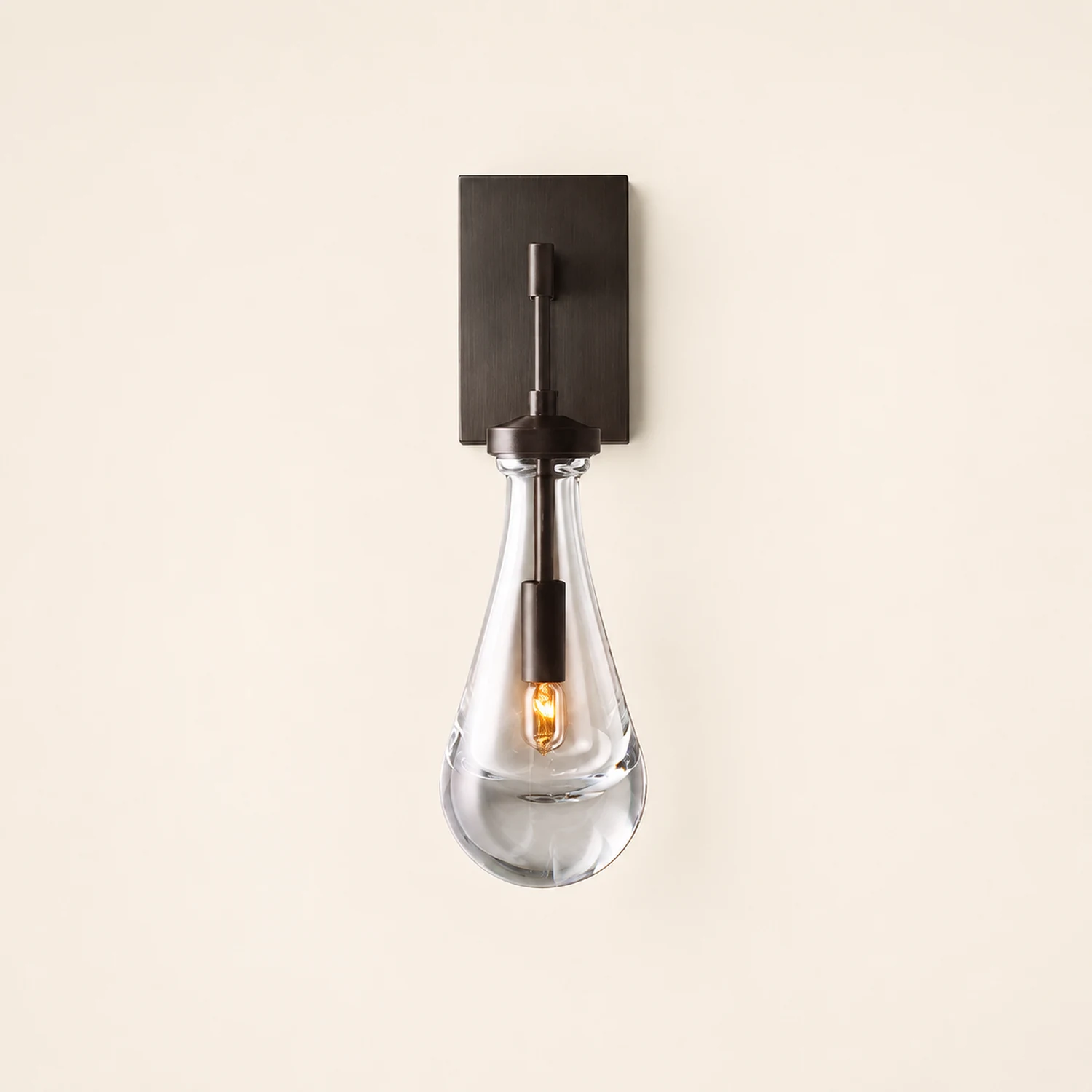 Art Creative Short Raindrop Wall Light For Dining Room - Lumpaz