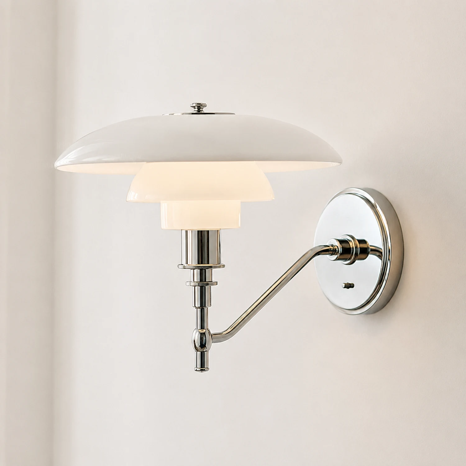 Nordic Modern Simple Wall Light White Wall Lamp - Lumpaz
