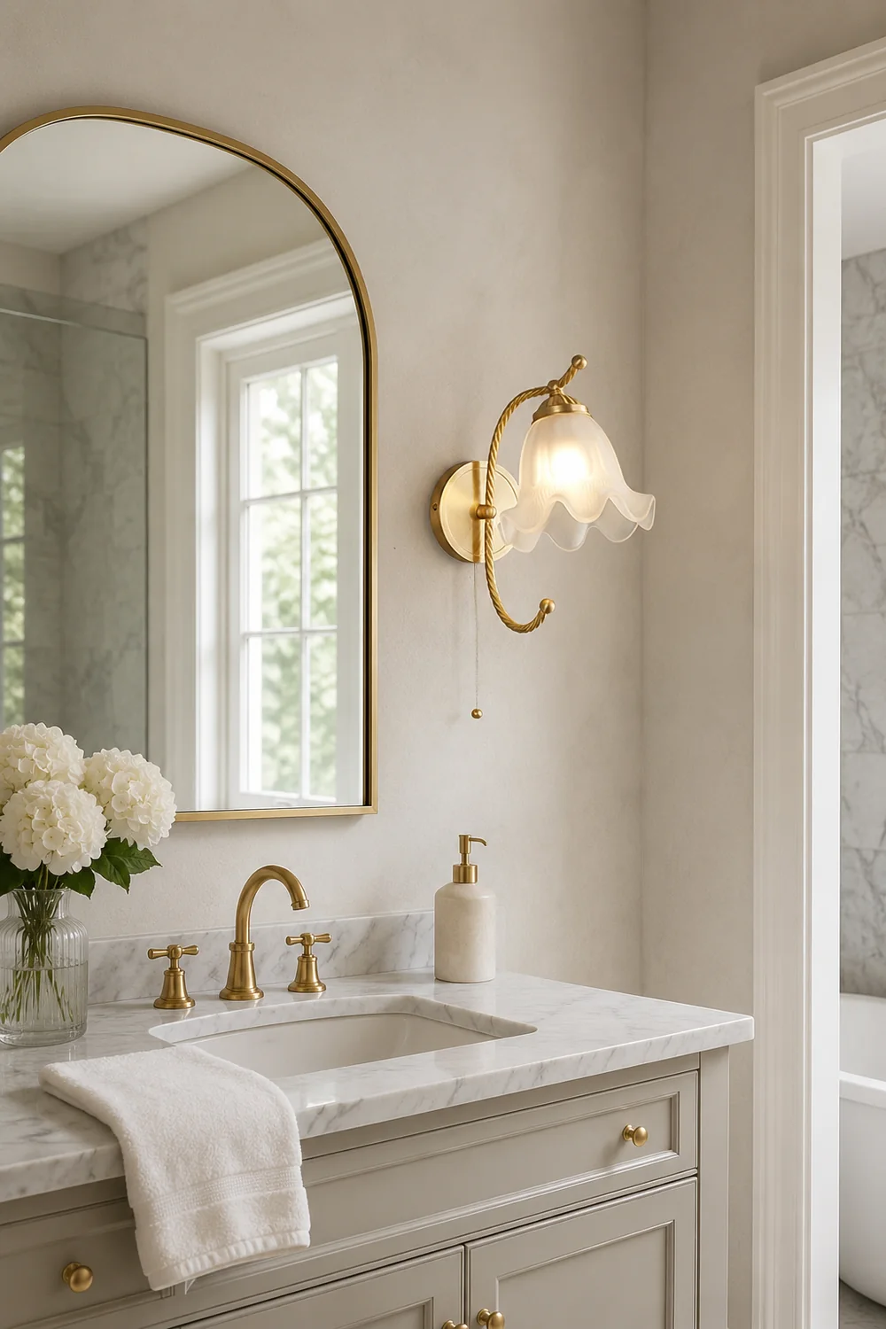 French Living Room Retro Glass Wall Lights - Lumpaz