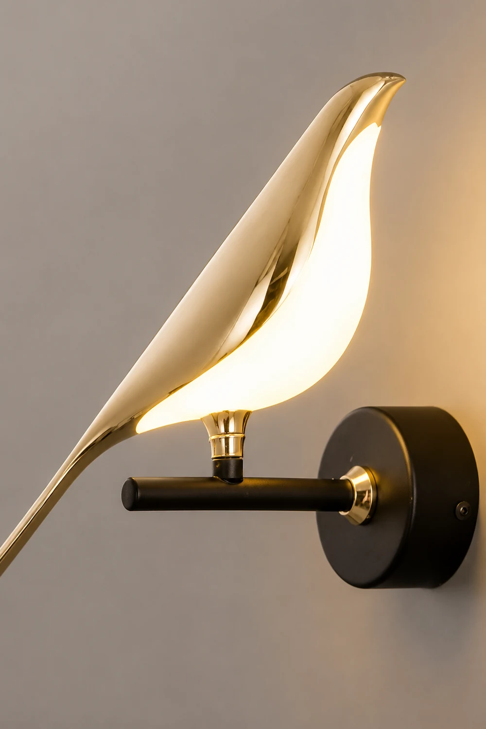 Modern Simple Art Design Bird Wall Lamp - Lumpaz