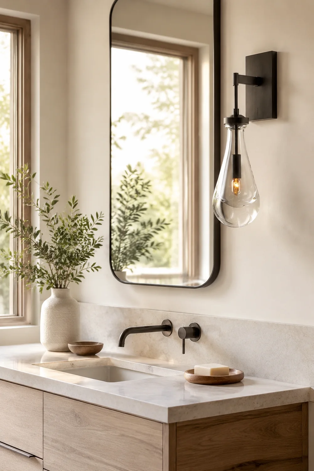 Art Creative Short Raindrop Wall Light For Dining Room - Lumpaz