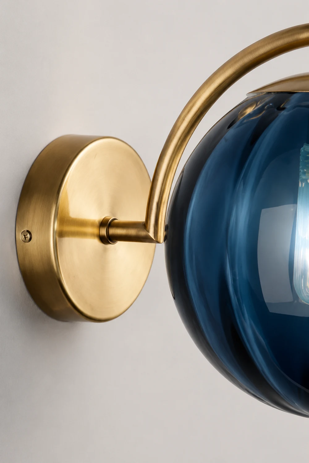 Multicolor Glass Home Decor Wall Lamp - Lumpaz