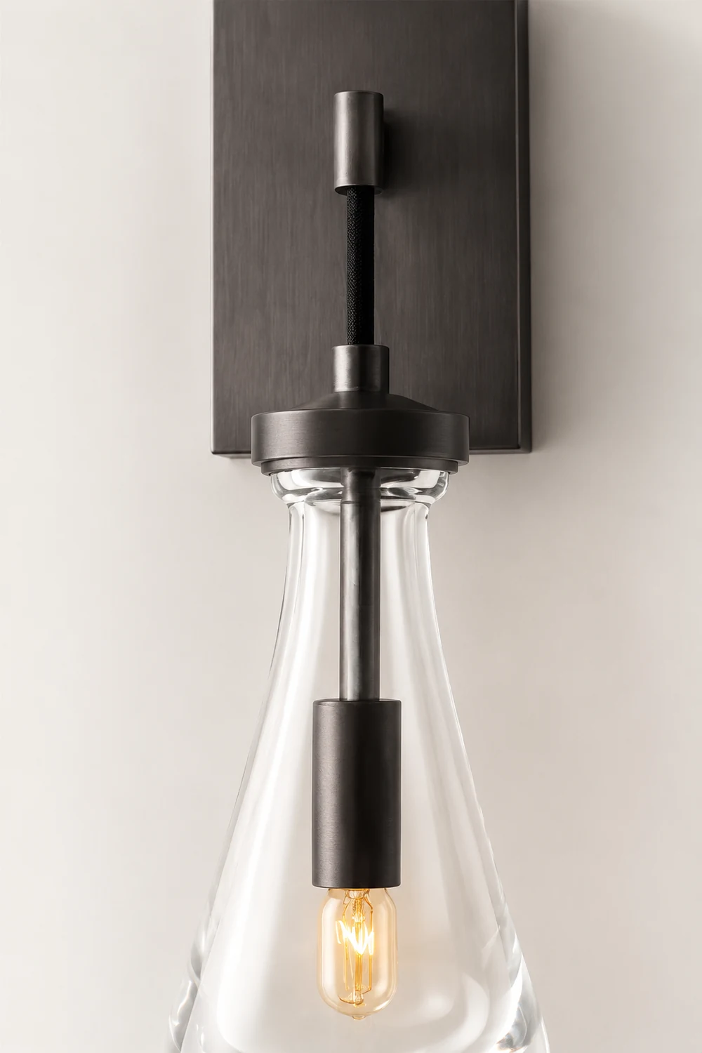 Art Creative Short Raindrop Wall Light For Dining Room - Lumpaz