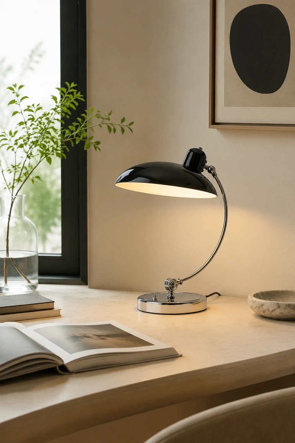 Modern Metal Table Lamps For Living Room - Lumpaz
