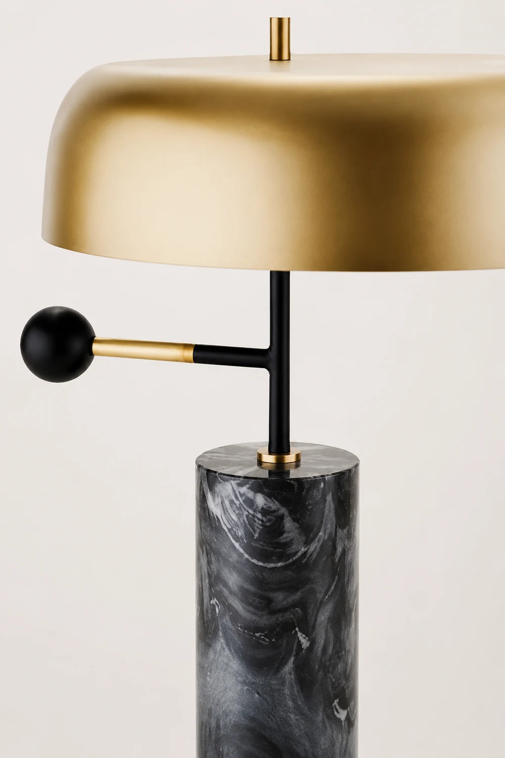 Modern Tall Black Table Lamp Design Beside Lamp - Lumpaz