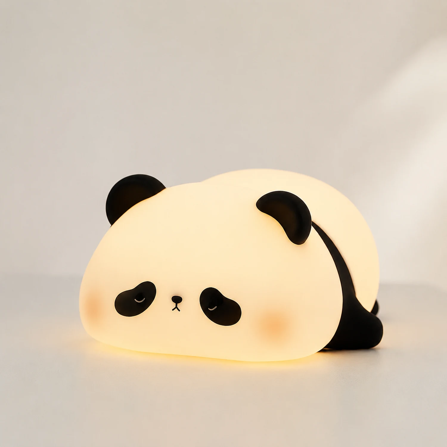 Panda Led Silicone Bedroom Night Light Table Lamp - Lumpaz