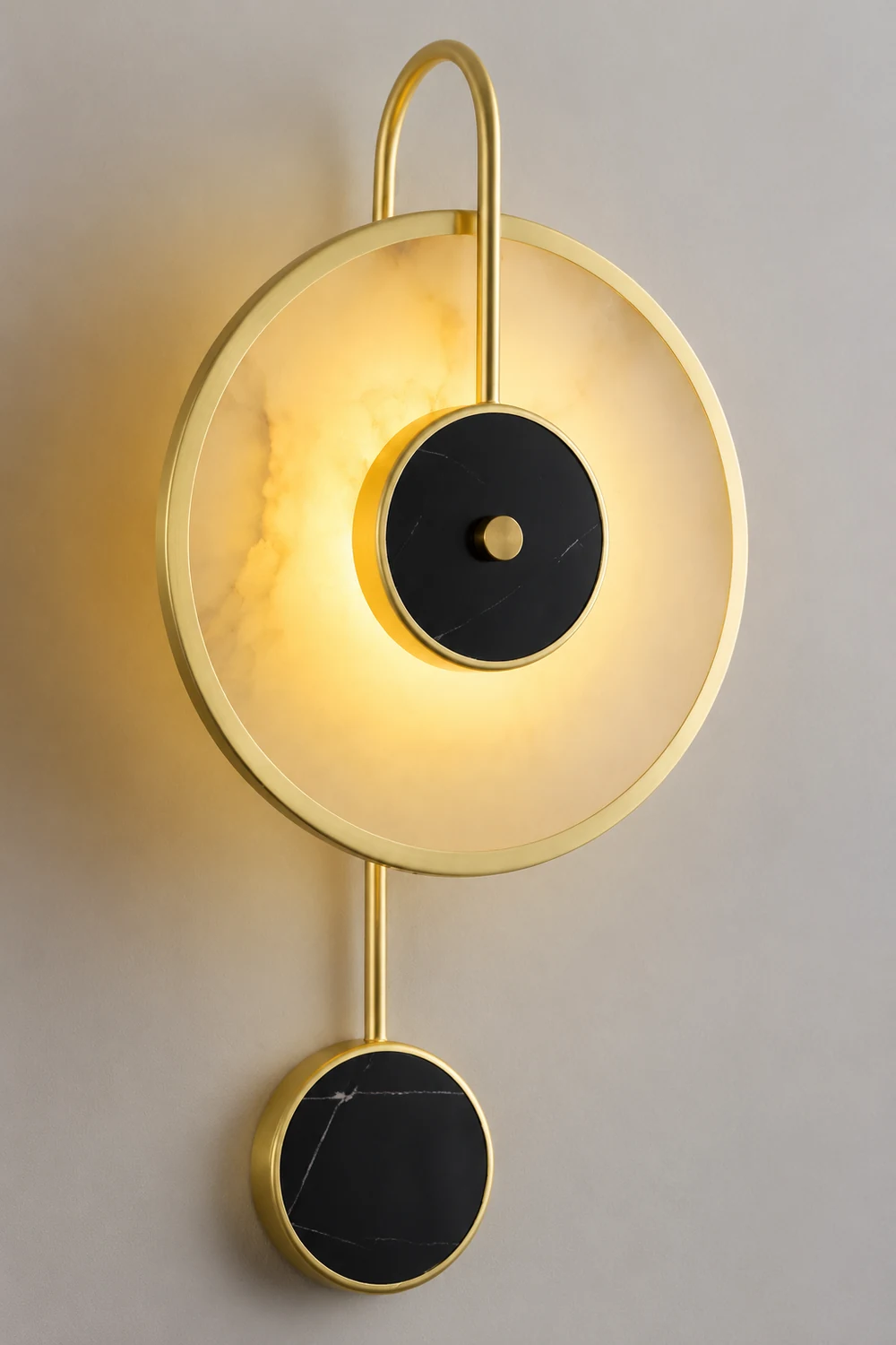 Retro Creative Indoor Round Wall Light - Lumpaz