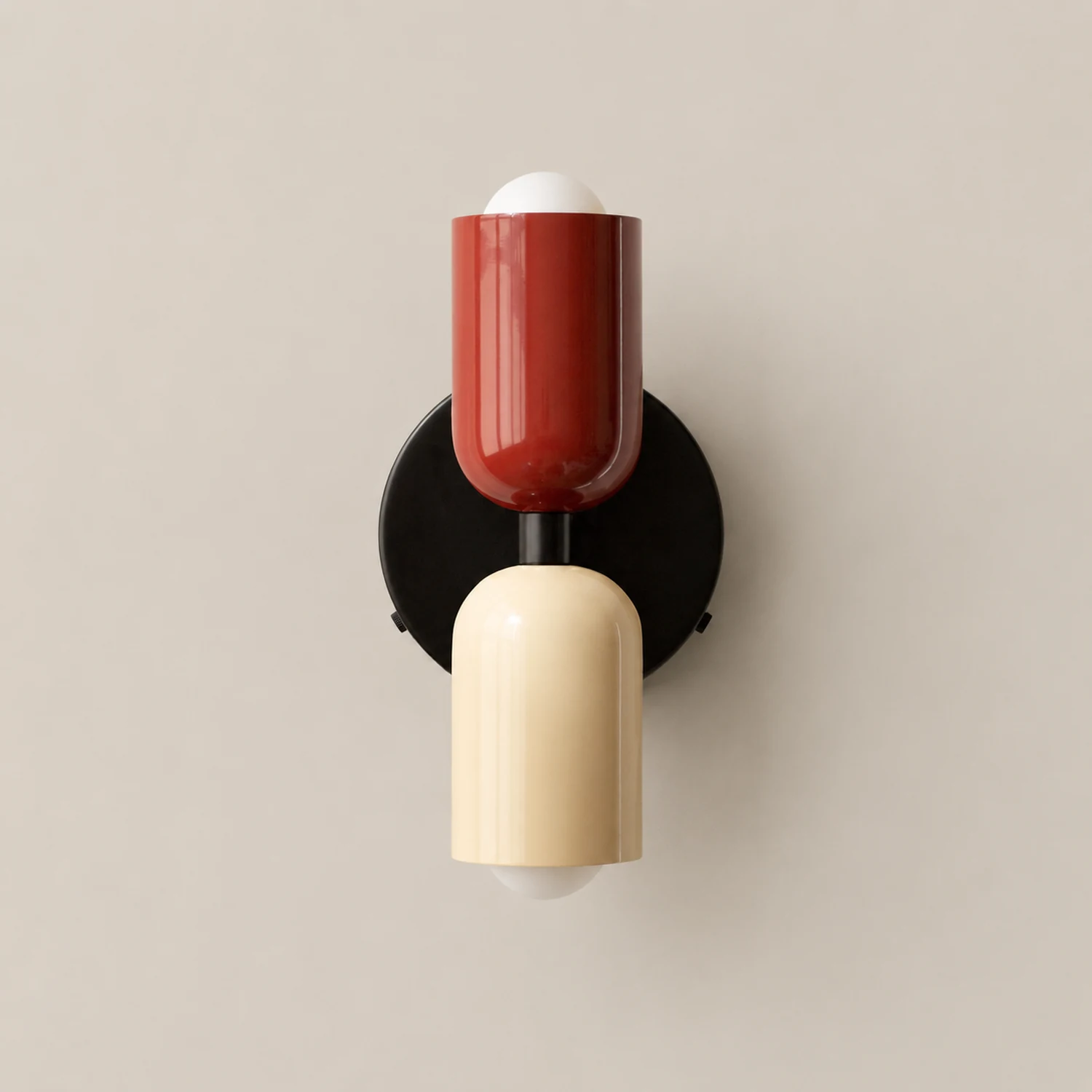 Modern Short Double Head Wall Light - Lumpaz