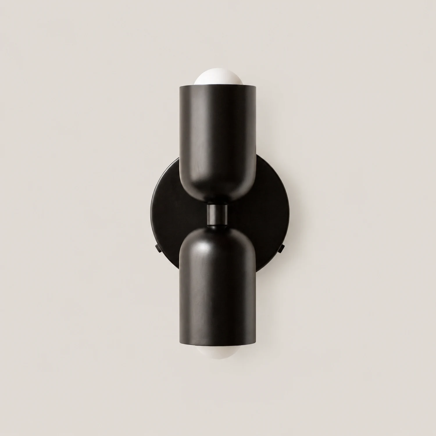 Modern Short Double Head Wall Light - Lumpaz