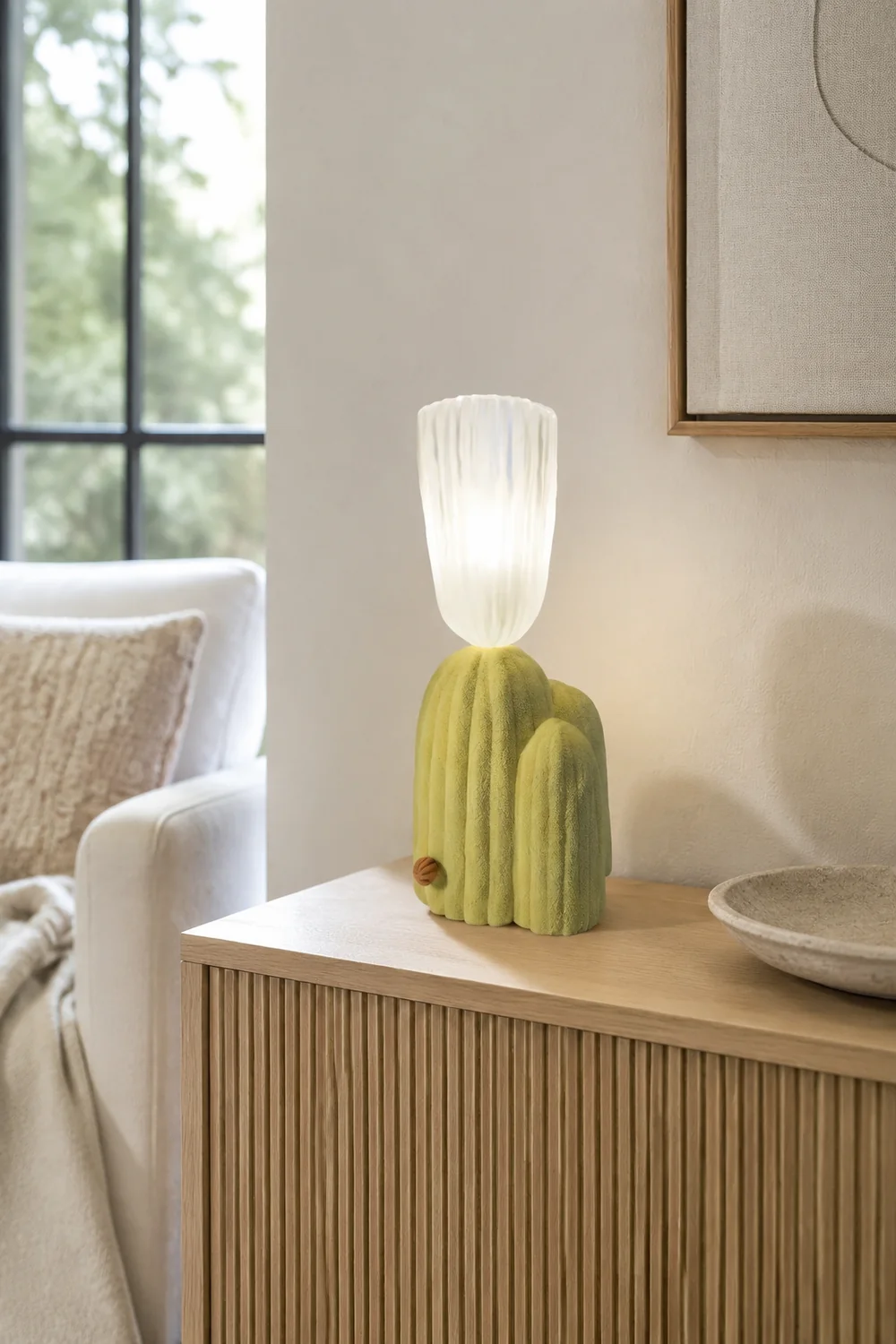 Creative Green Cactus Table Lamp - Lumpaz