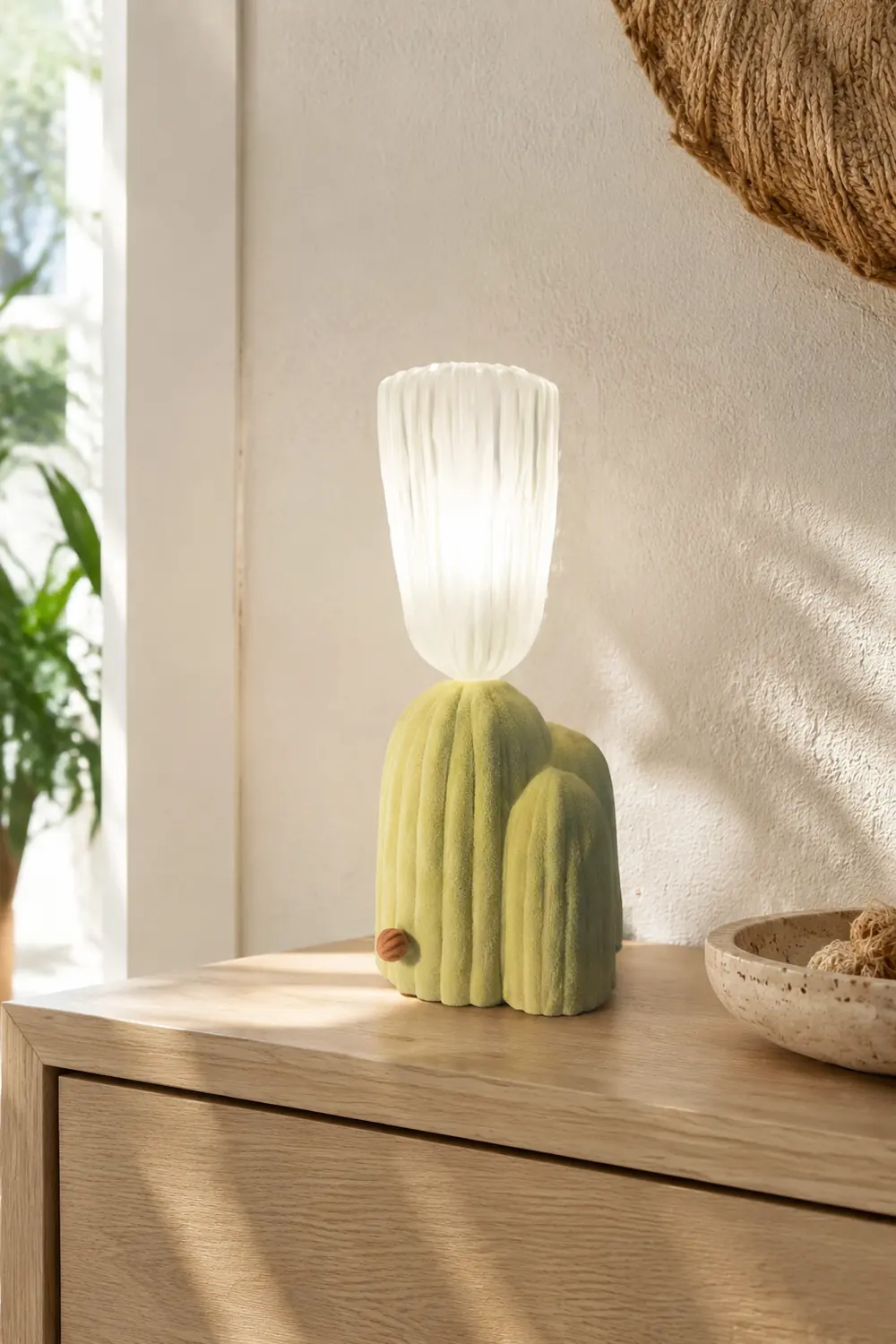 Creative Green Cactus Table Lamp - Lumpaz