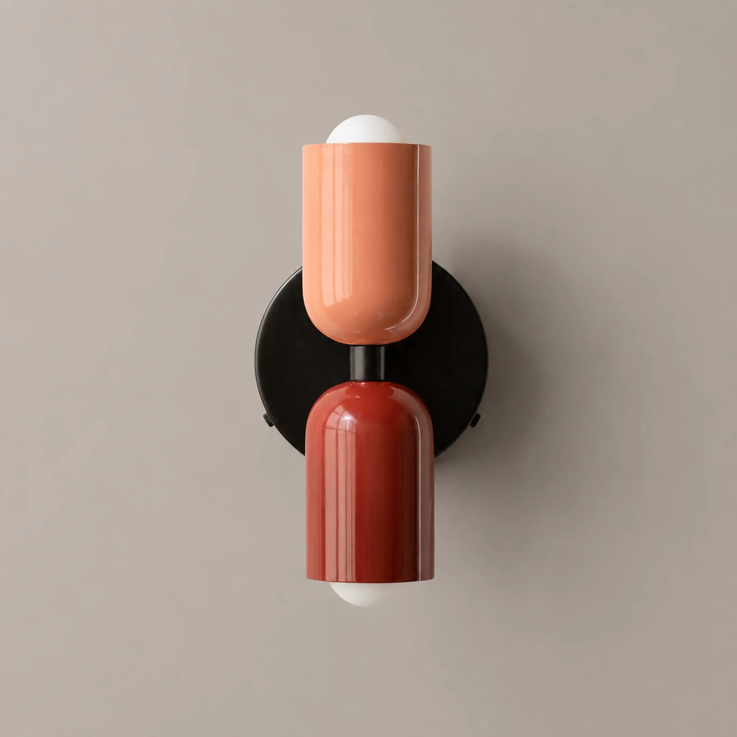 Modern Short Double Head Wall Light - Lumpaz