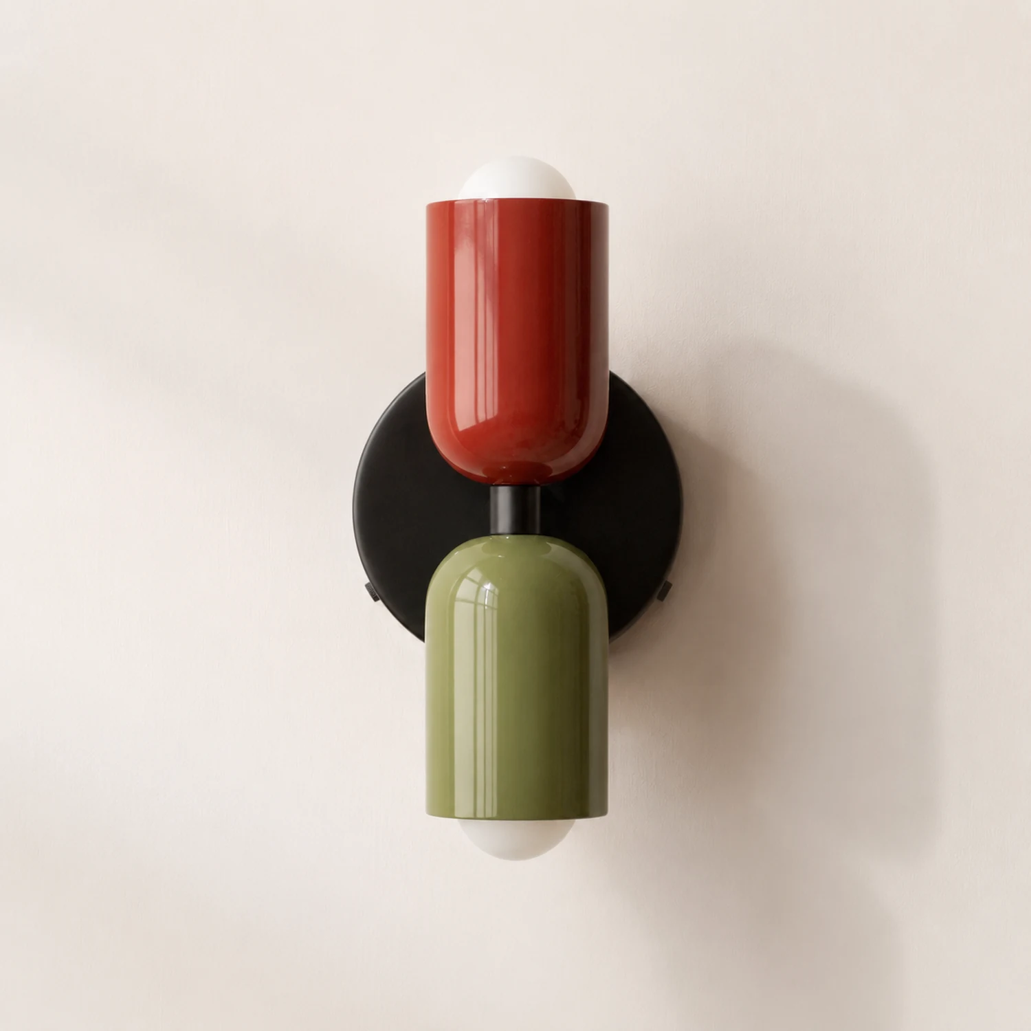 Modern Short Double Head Wall Light - Lumpaz
