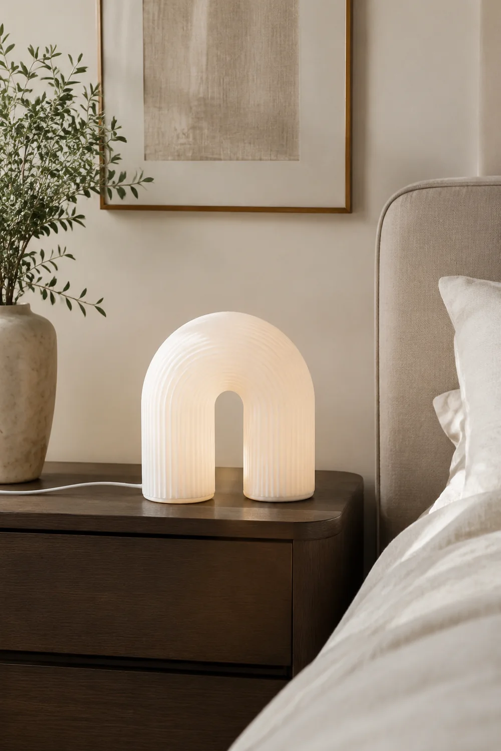 Unique Arch Metal Table Lamp - Lumpaz