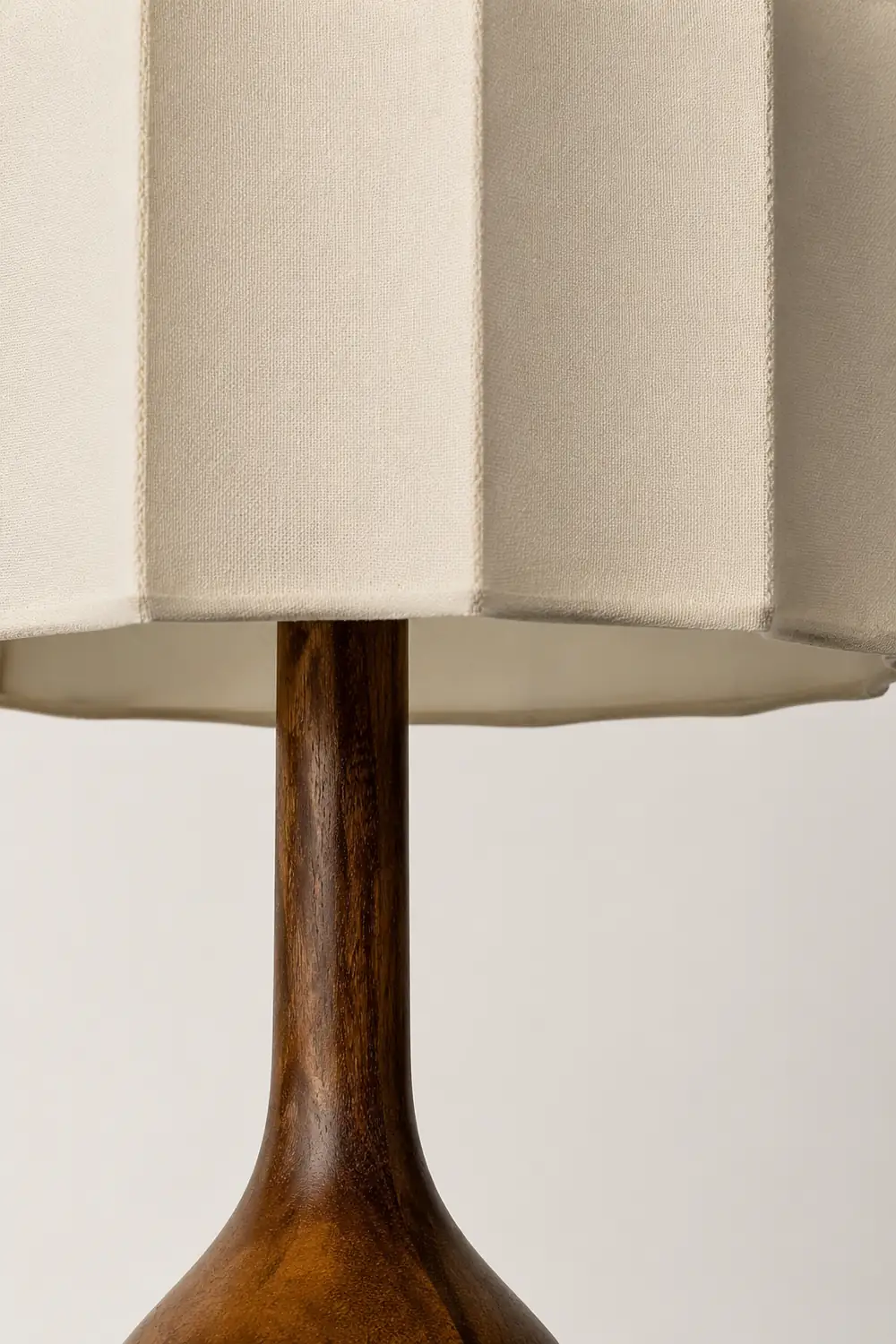 Wabi Sabi Designer Wood Table Lamp - Lumpaz