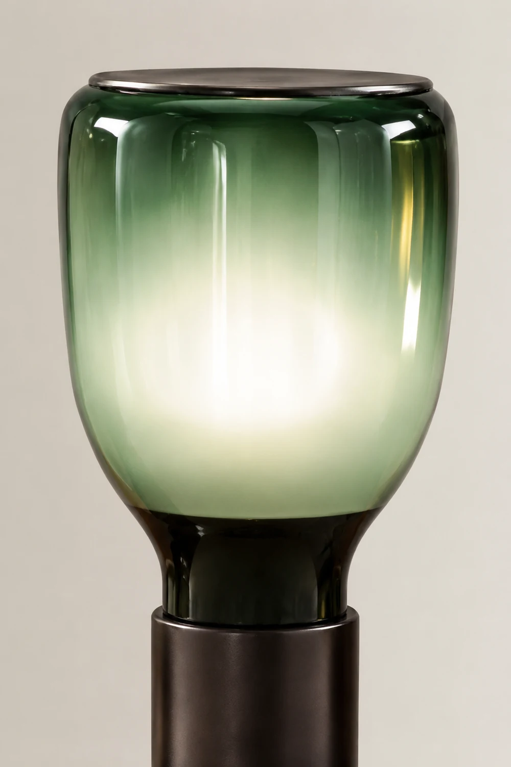 Colorful Bottle Glass Table Lamp - Lumpaz