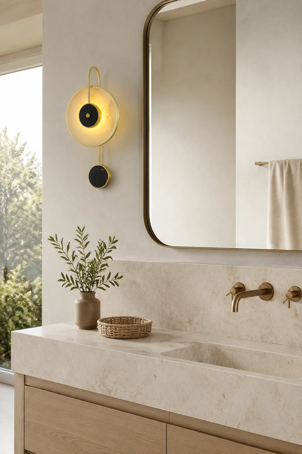 Retro Creative Indoor Round Wall Light - Lumpaz