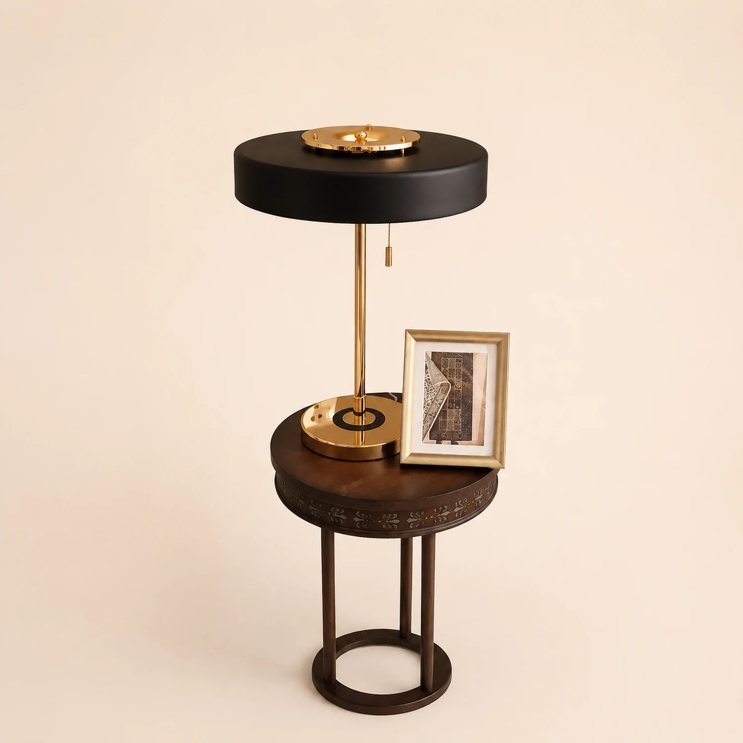 American Neoclassical Fashion Bert Frank Ranger Table Lamp - Lumpaz