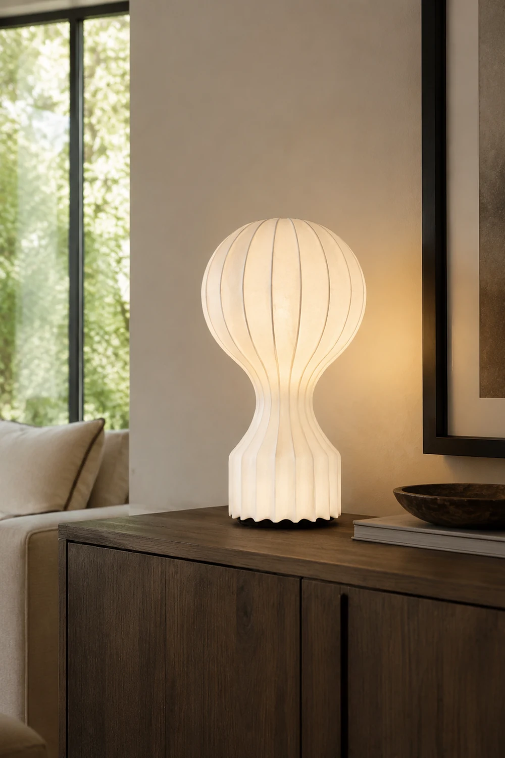 Vintage Fabric Gatto Table lamp - Lumpaz