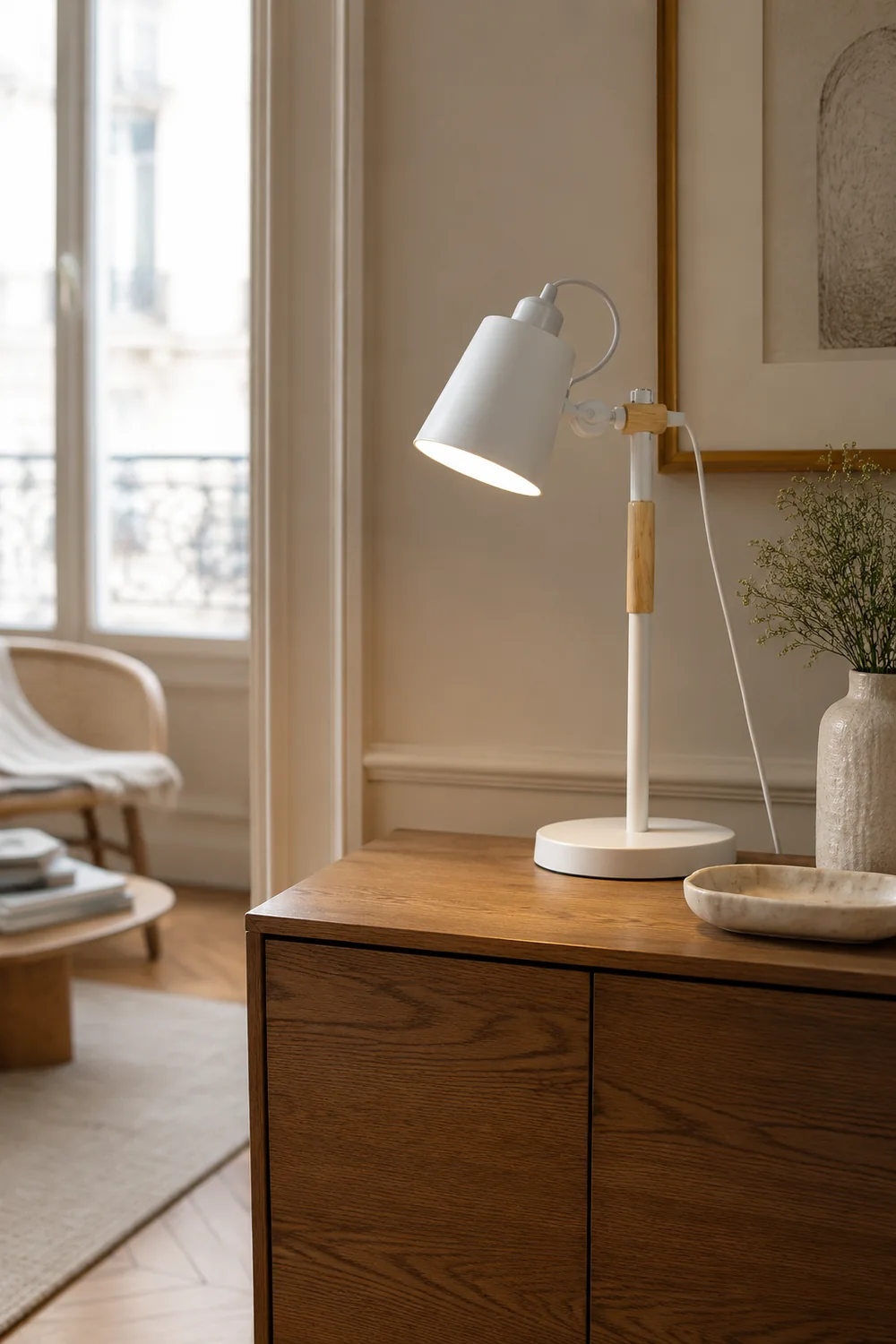 LED Modern Nordic Simple Bedroom Table Lamp - Lumpaz