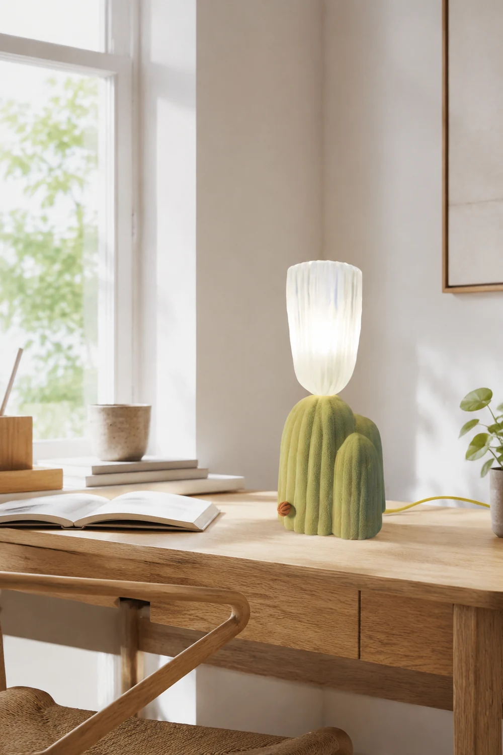 Creative Green Cactus Table Lamp - Lumpaz