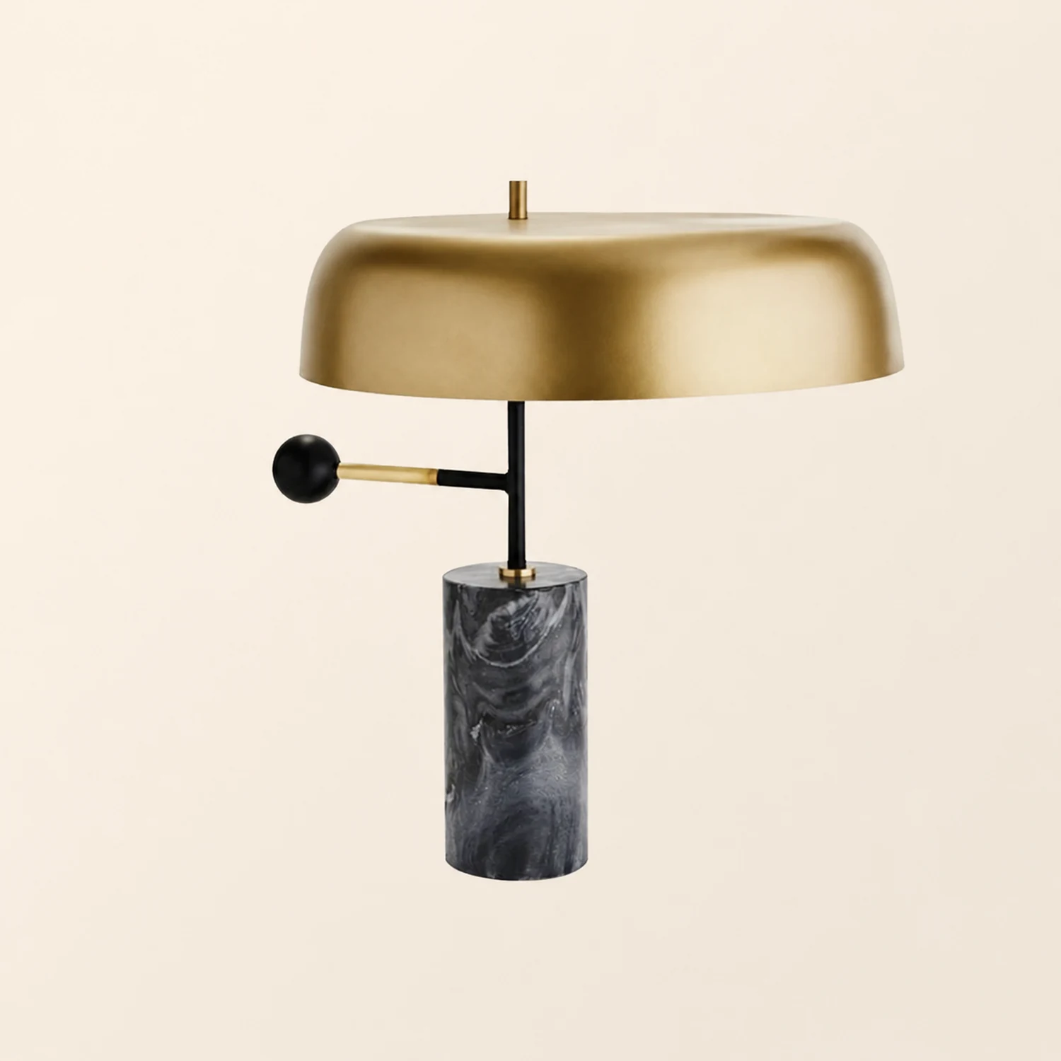 Modern Tall Black Table Lamp Design Beside Lamp - Lumpaz