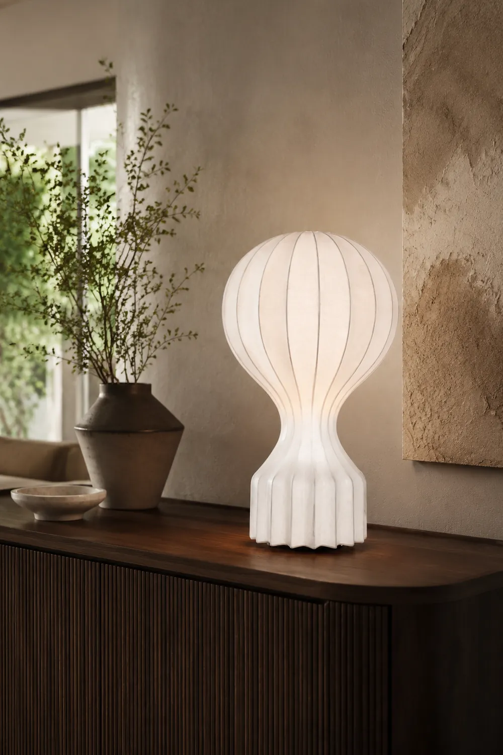 Vintage Fabric Gatto Table lamp - Lumpaz