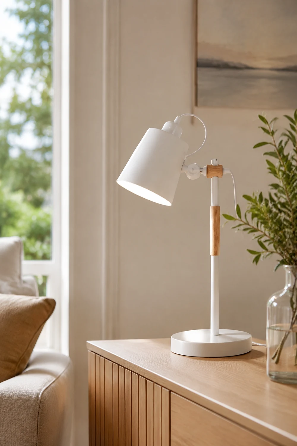 LED Modern Nordic Simple Bedroom Table Lamp - Lumpaz